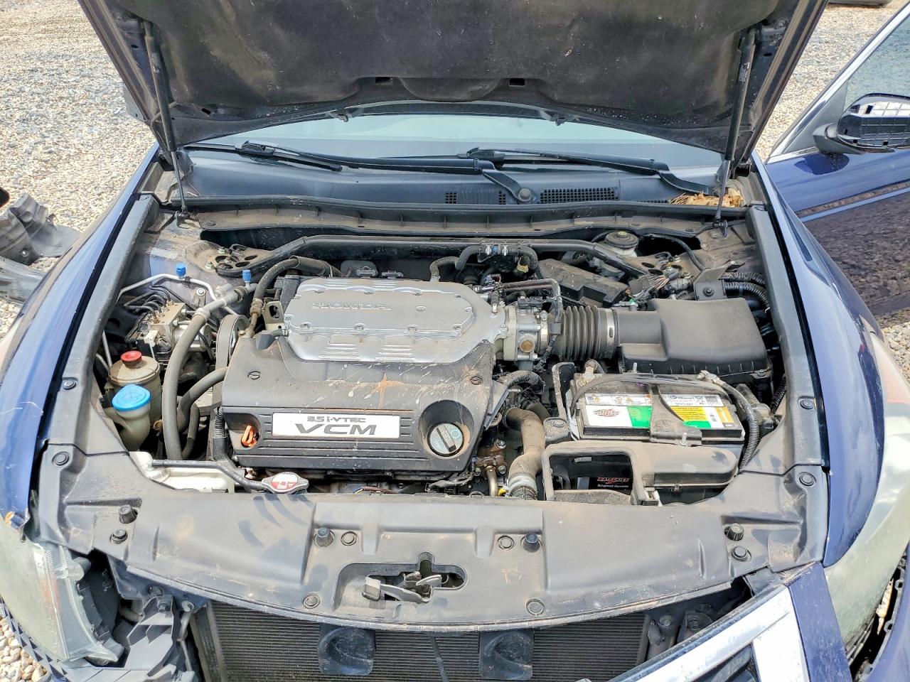 2008 Honda Accord Exl Blue vin: 1HGCP36888A052653