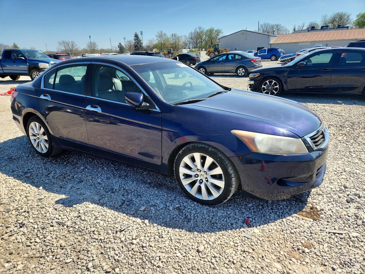 2008 Honda Accord Blue vin: 1HGCP36888A053186