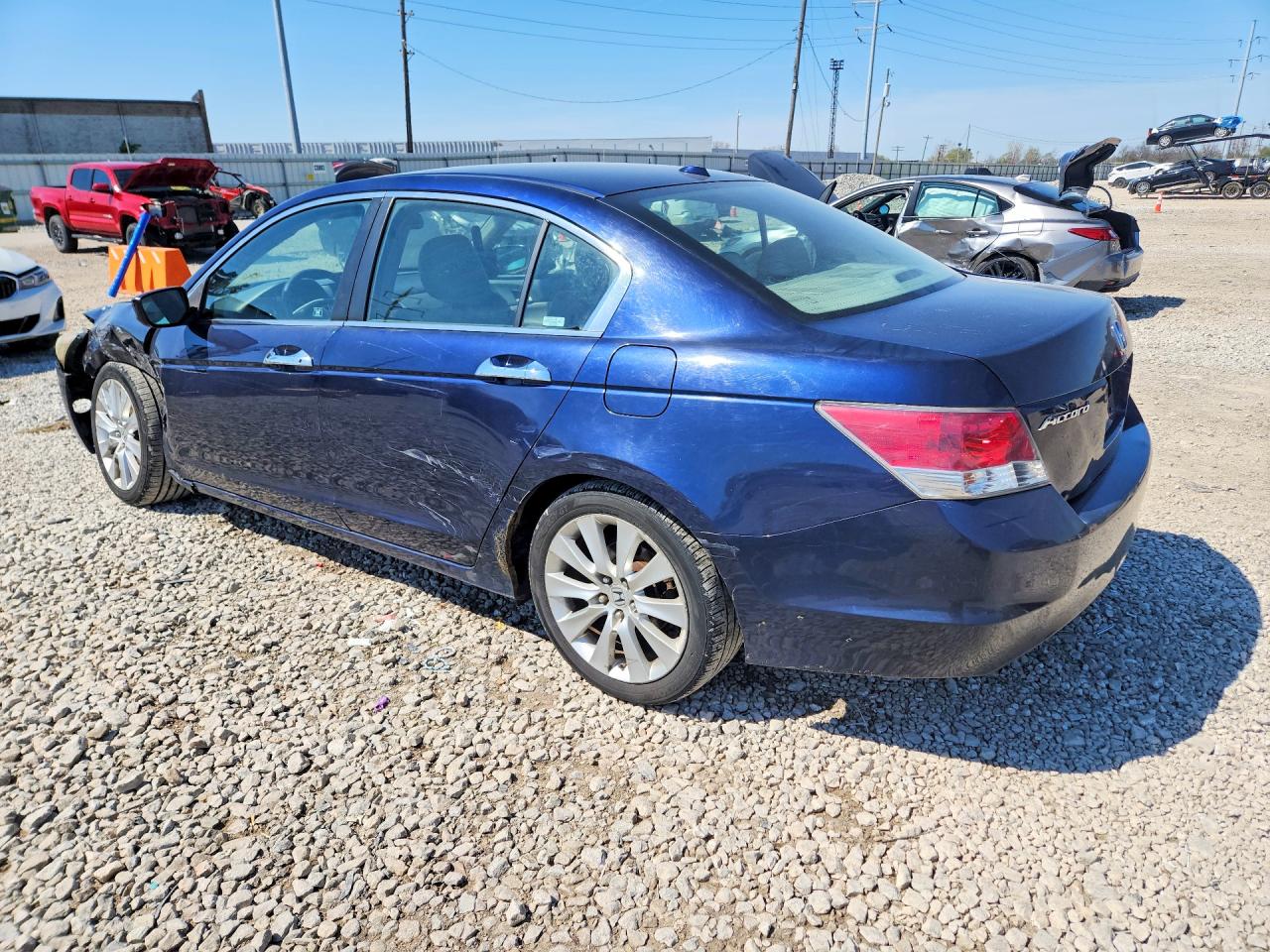 2008 Honda Accord Blue vin: 1HGCP36888A053186