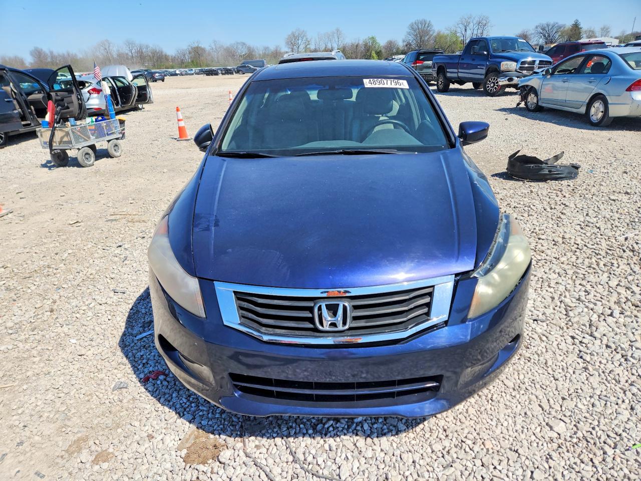2008 Honda Accord Blue vin: 1HGCP36888A053186
