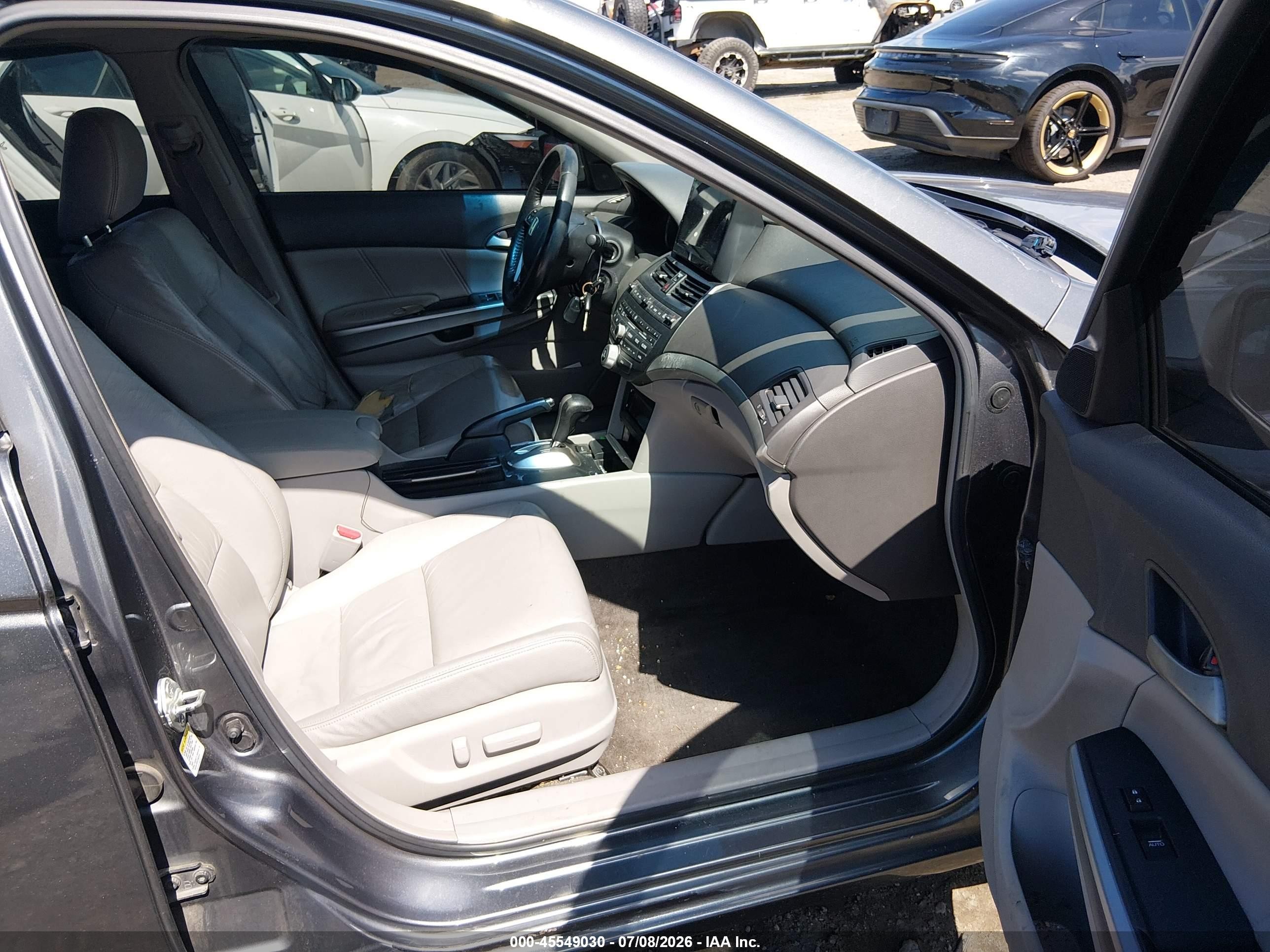 2008 Honda Accord 3.5 Ex-l Серый vin: 1HGCP36888A060428