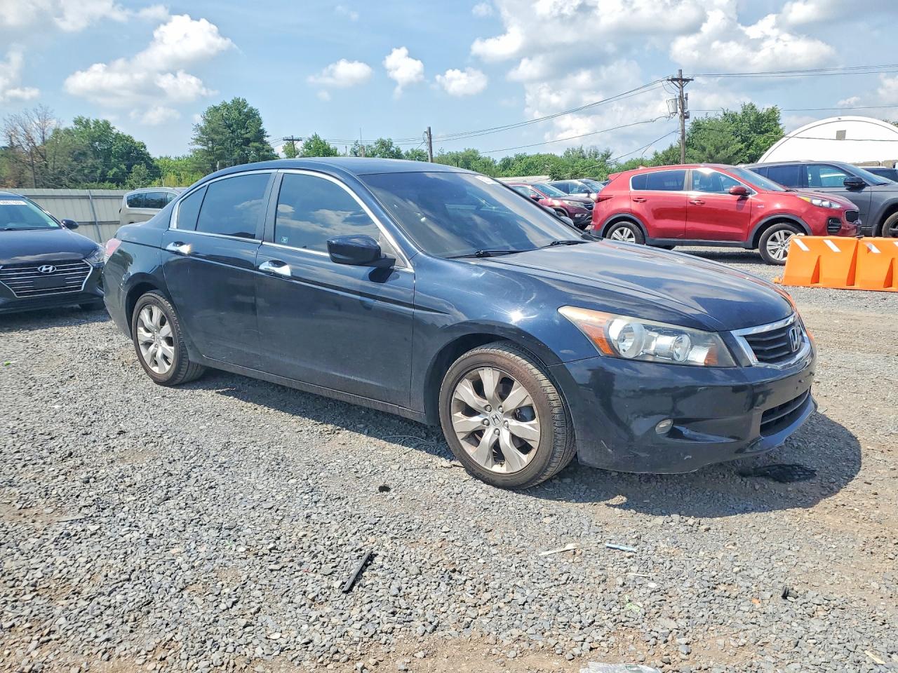 2008 Honda Accord Exl Black vin: 1HGCP36888A070036