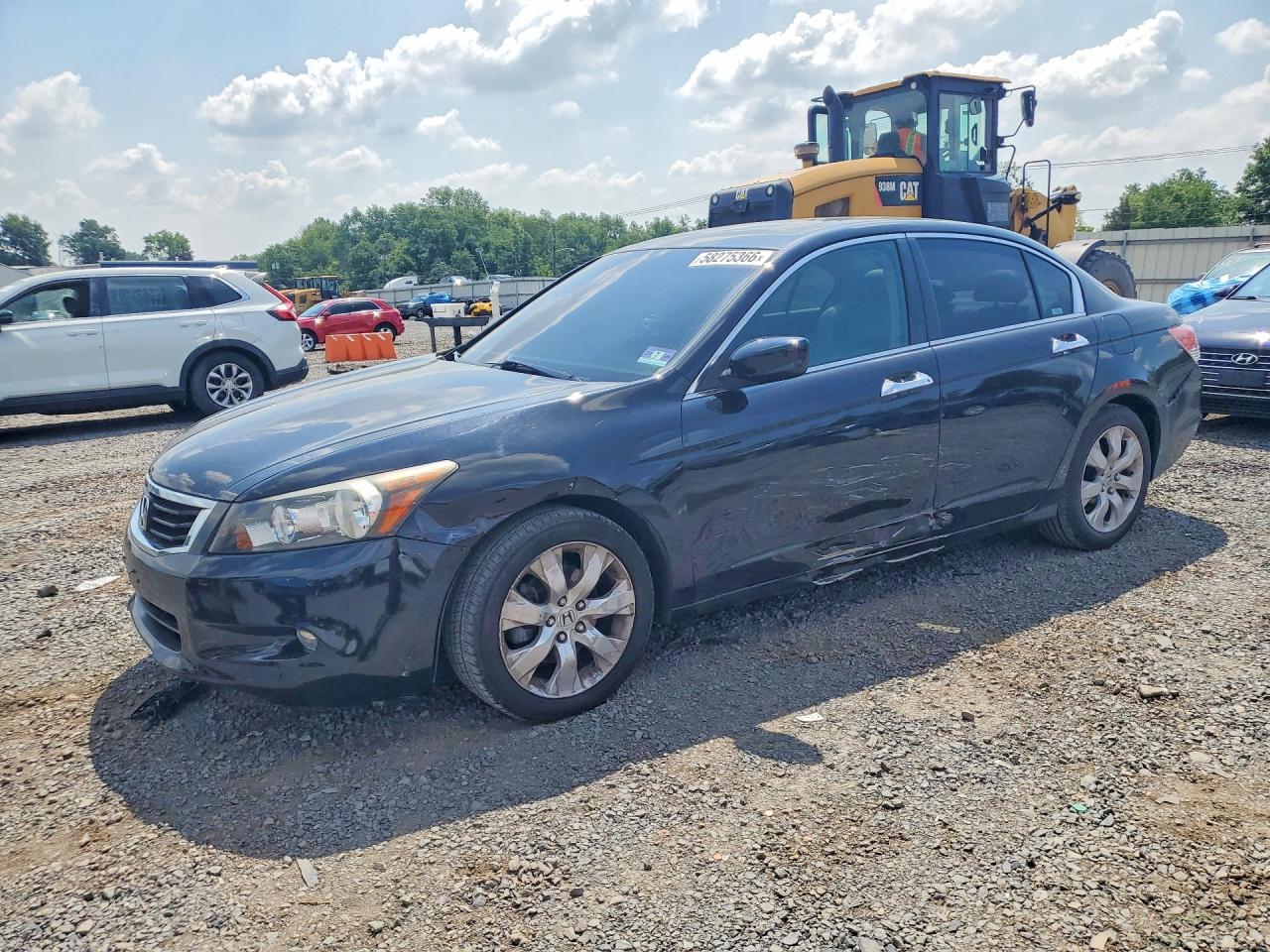 2008 Honda Accord Exl Black vin: 1HGCP36888A070036