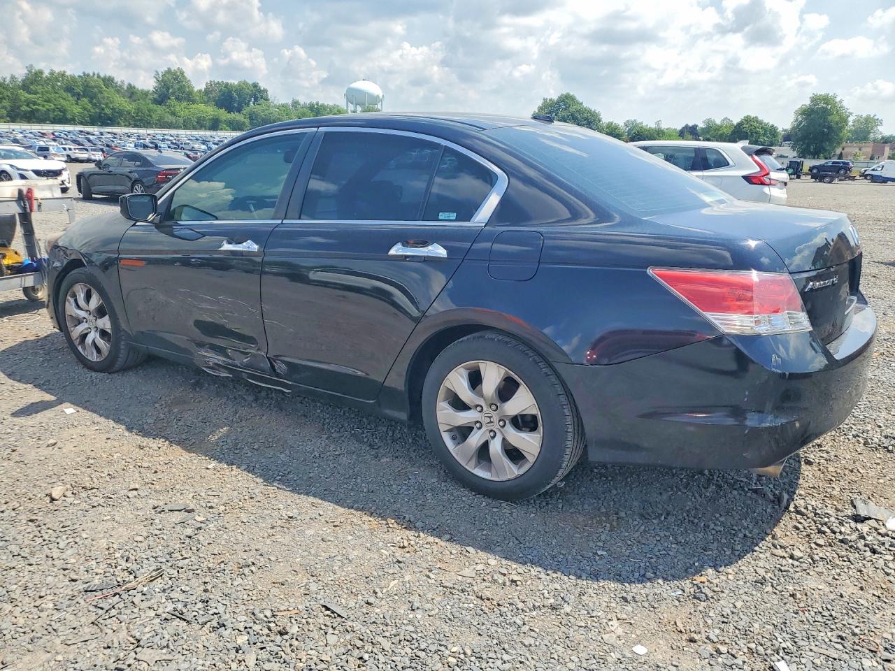 2008 Honda Accord Exl Black vin: 1HGCP36888A070036