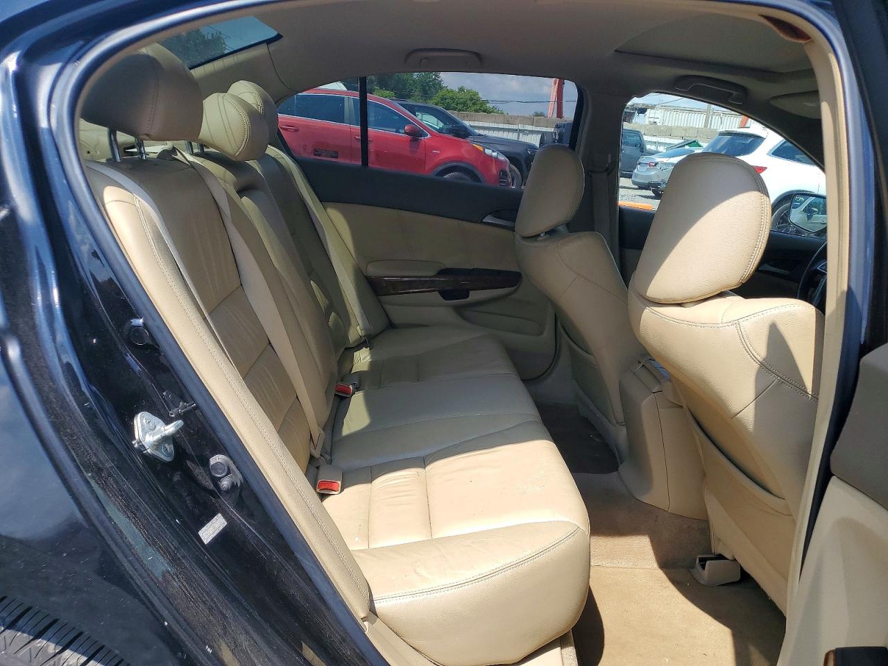 2008 Honda Accord Exl Black vin: 1HGCP36888A070036