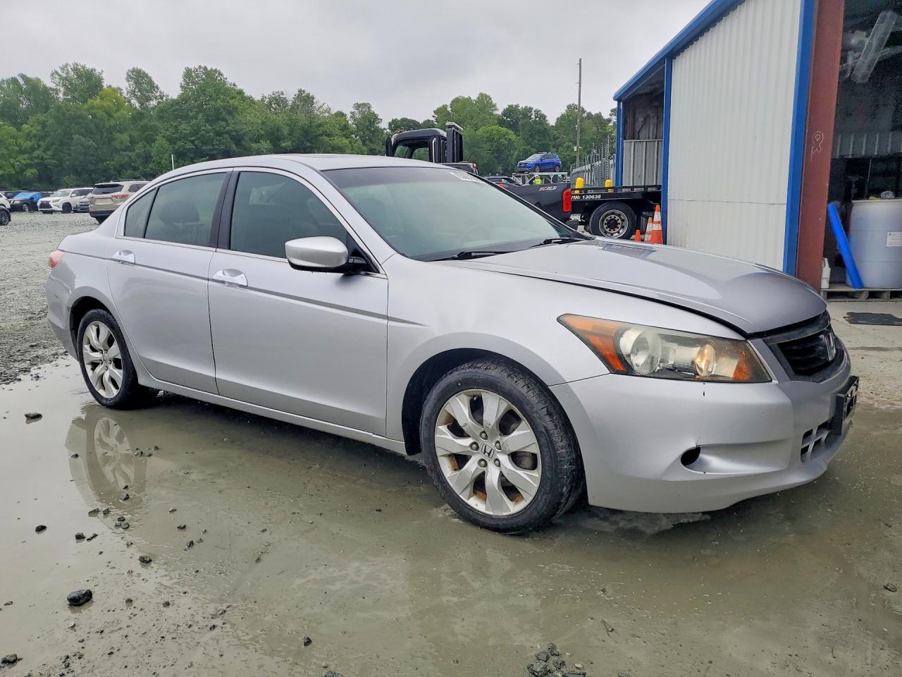 2008 Honda Accord Exl Gray vin: 1HGCP36888A073518
