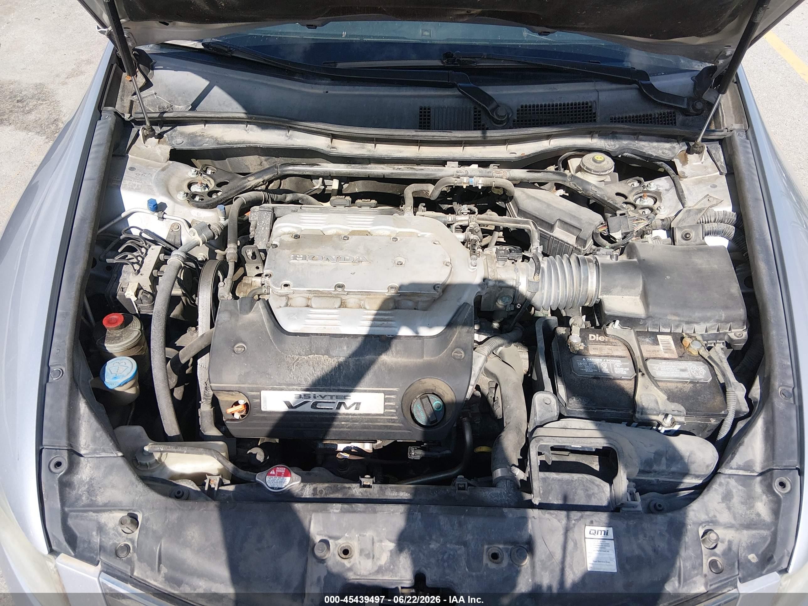 2008 Honda Accord 3.5 Ex-l Silver vin: 1HGCP36888A079478
