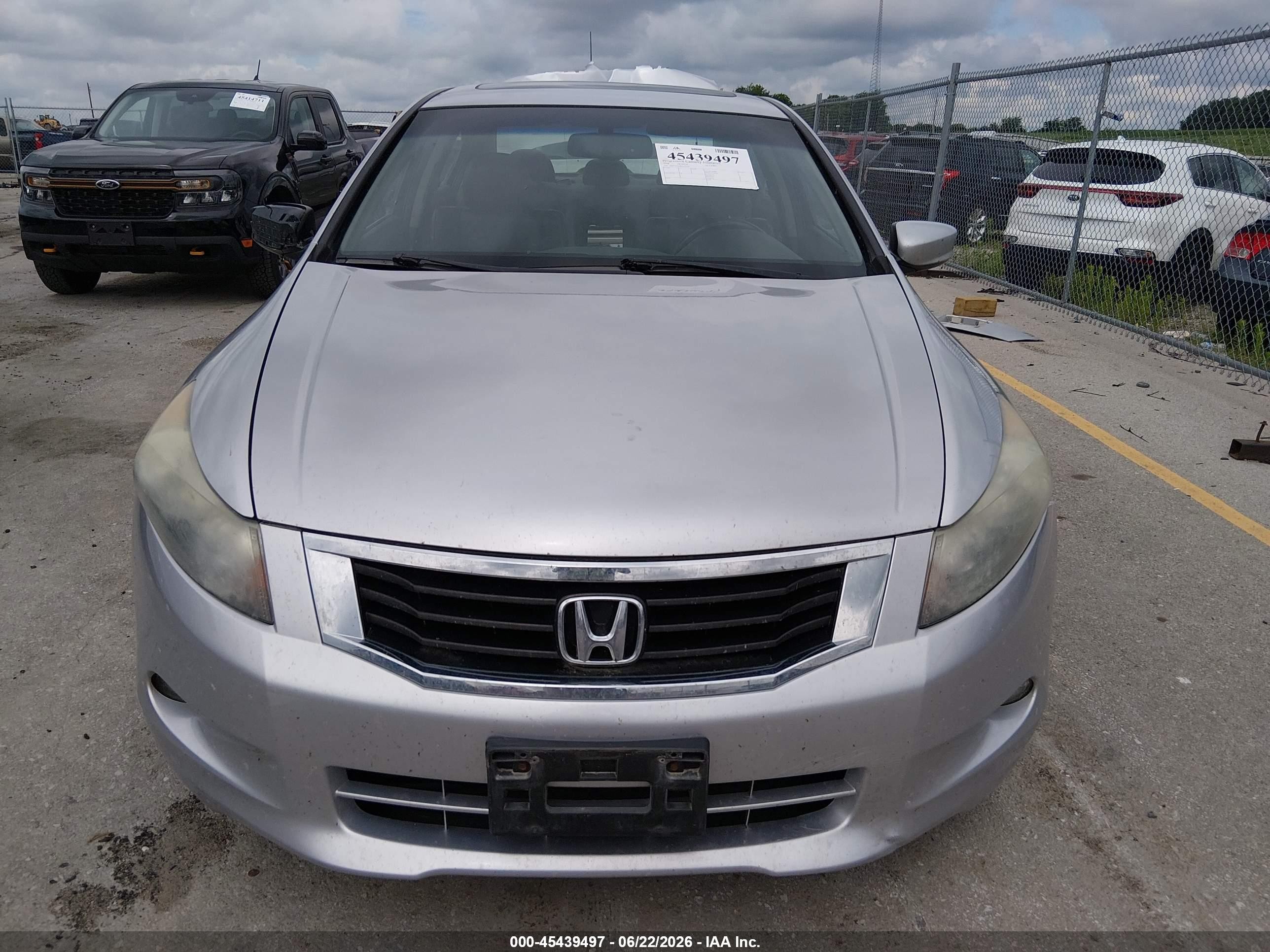 2008 Honda Accord 3.5 Ex-l Silver vin: 1HGCP36888A079478
