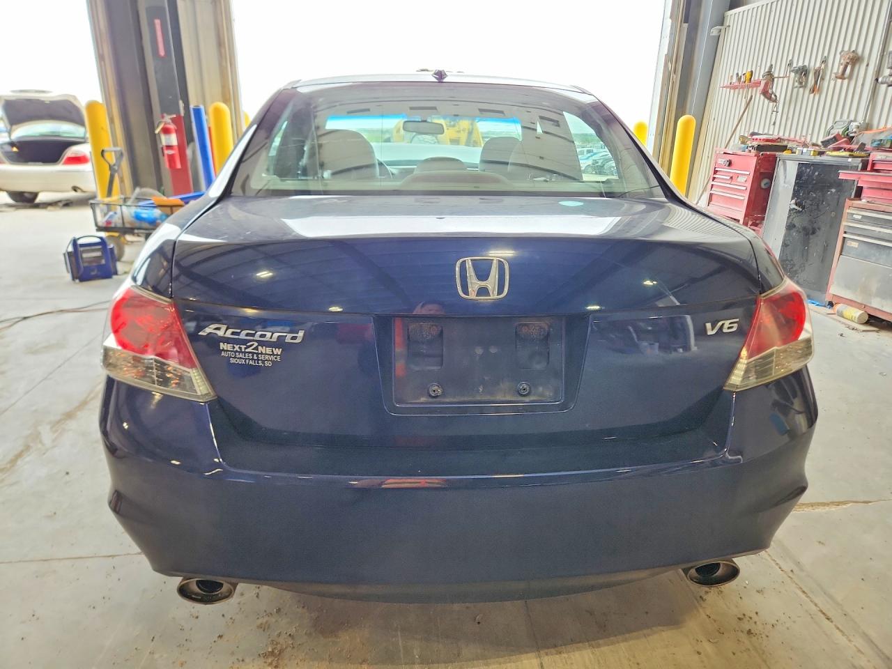 2008 Honda Accord Exl Синий vin: 1HGCP36888A085362