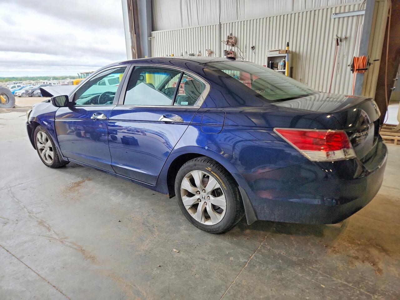 2008 Honda Accord Exl Синий vin: 1HGCP36888A085362