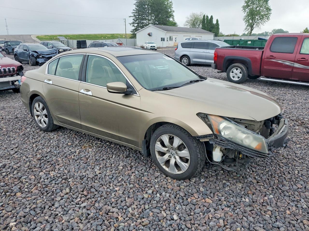 2009 Honda Accord Exl Gold vin: 1HGCP36889A000957
