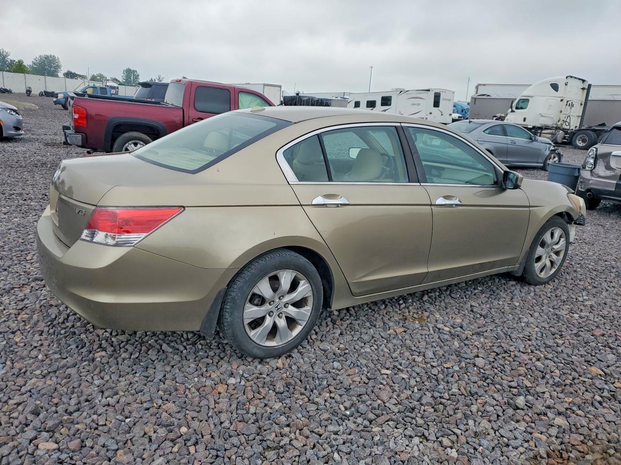 2009 Honda Accord Exl Gold vin: 1HGCP36889A000957