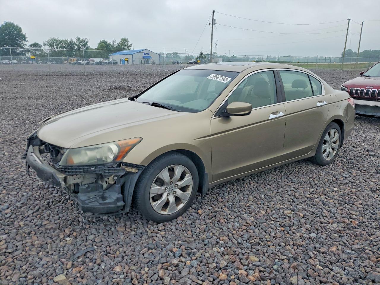 2009 Honda Accord Exl Gold vin: 1HGCP36889A000957