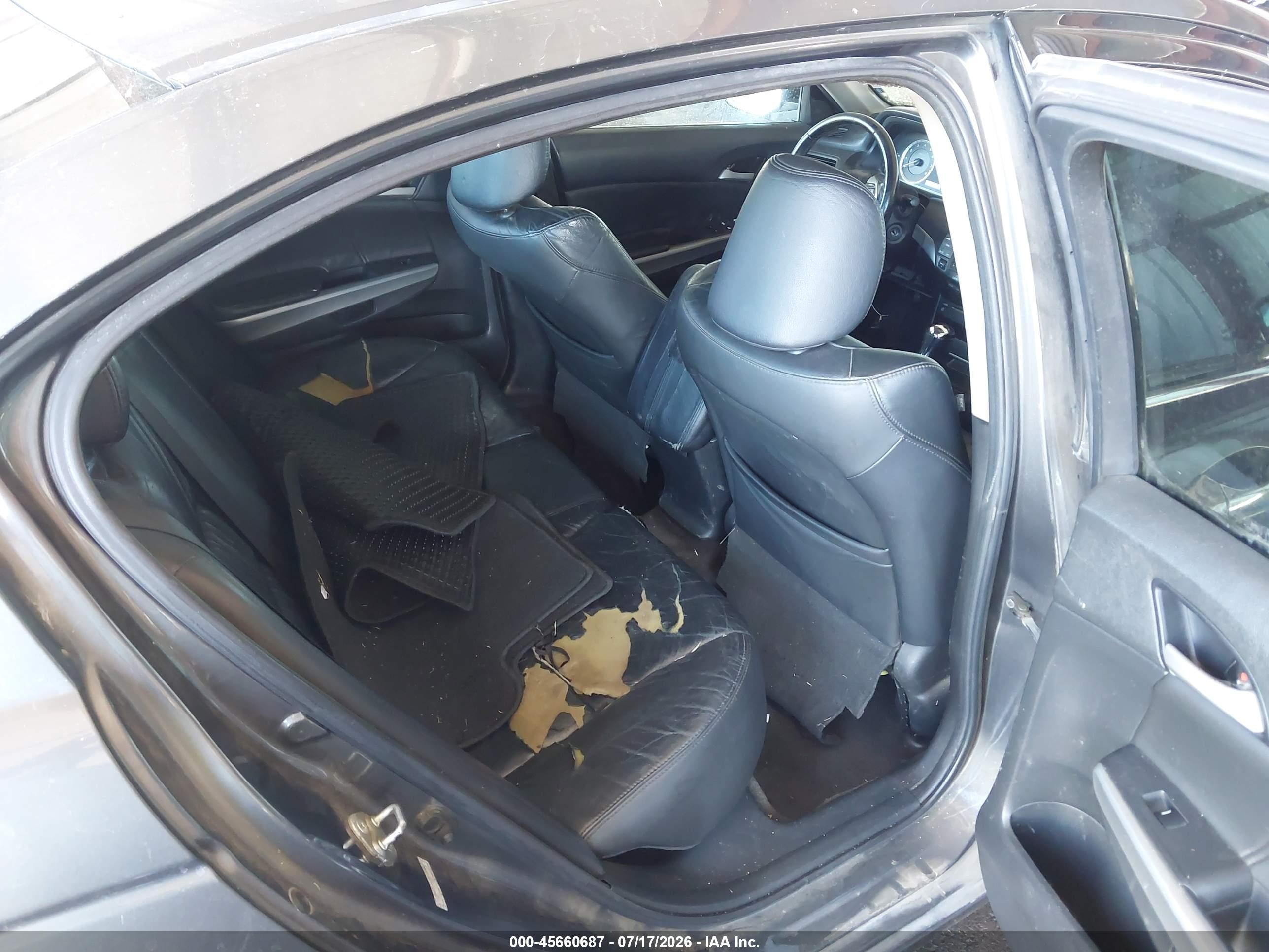 2009 Honda Accord 3.5 Ex-l Gray vin: 1HGCP36889A001185