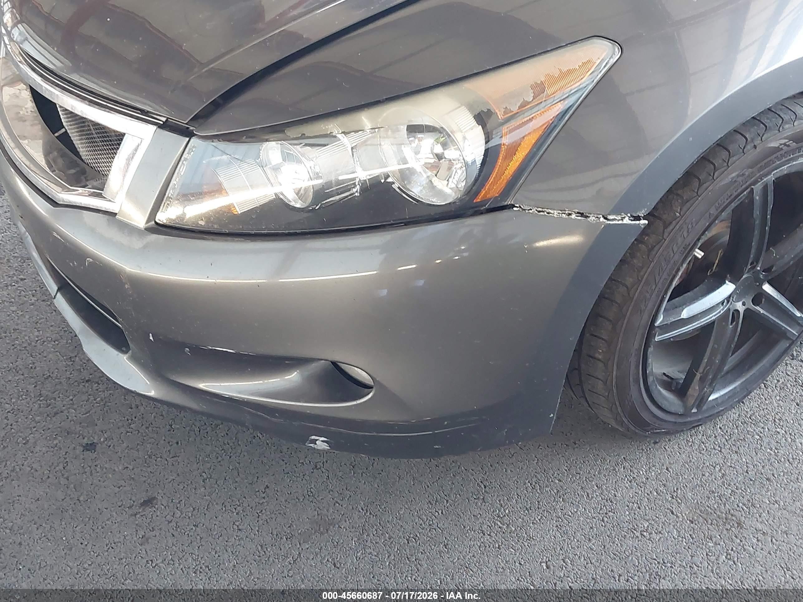 2009 Honda Accord 3.5 Ex-l Gray vin: 1HGCP36889A001185