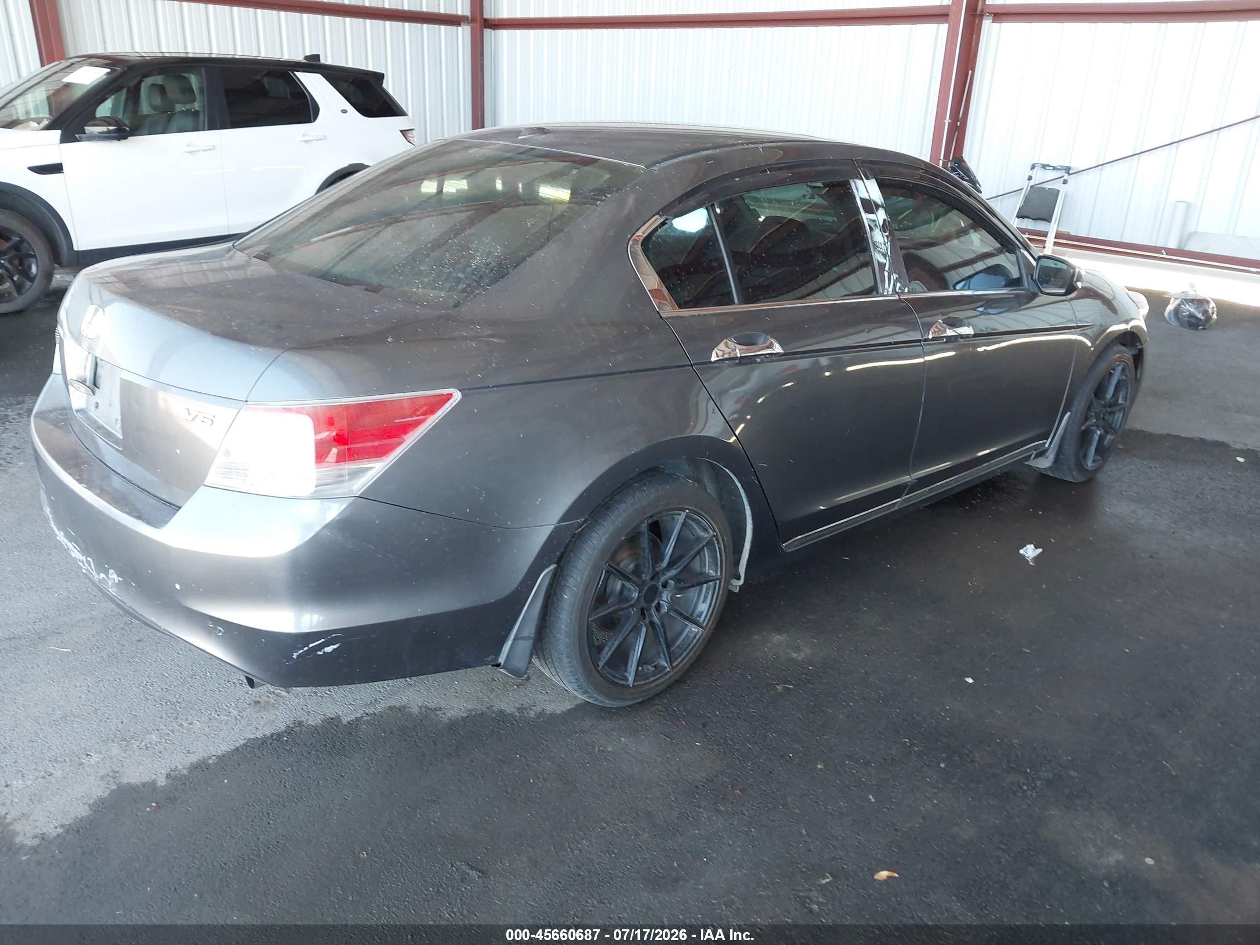 2009 Honda Accord 3.5 Ex-l Gray vin: 1HGCP36889A001185