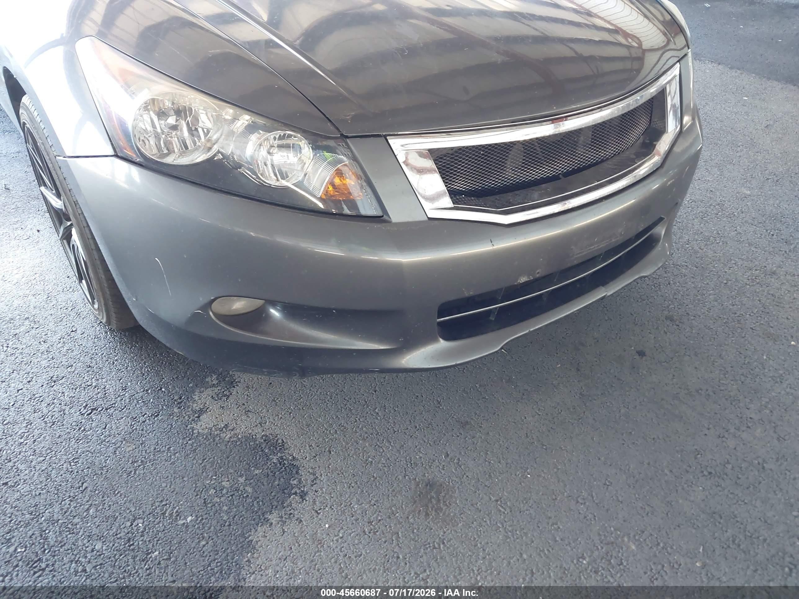 2009 Honda Accord 3.5 Ex-l Gray vin: 1HGCP36889A001185