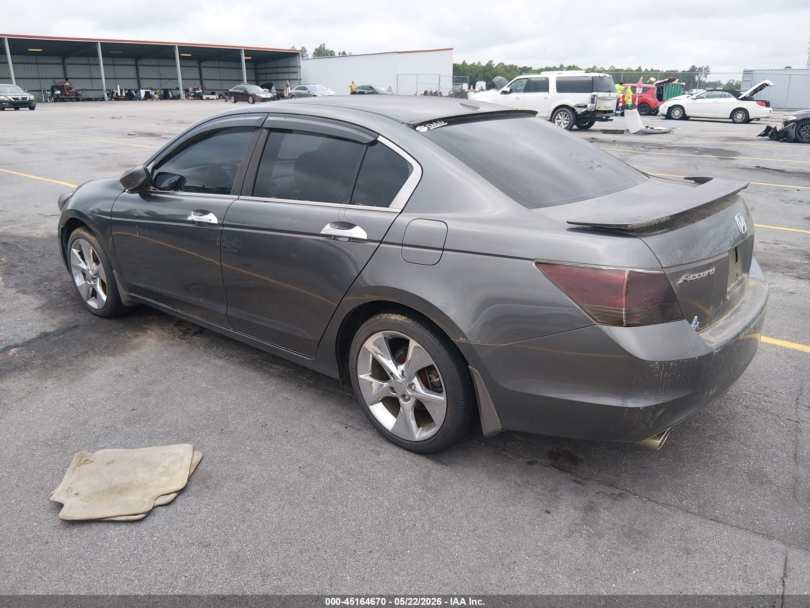 2009 Honda Accord 3.5 Ex-l Gray vin: 1HGCP36889A001798