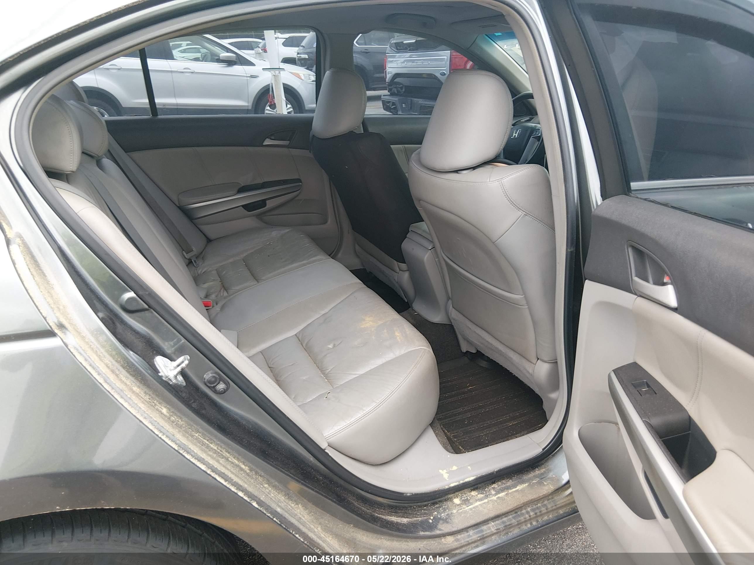 2009 Honda Accord 3.5 Ex-l Gray vin: 1HGCP36889A001798