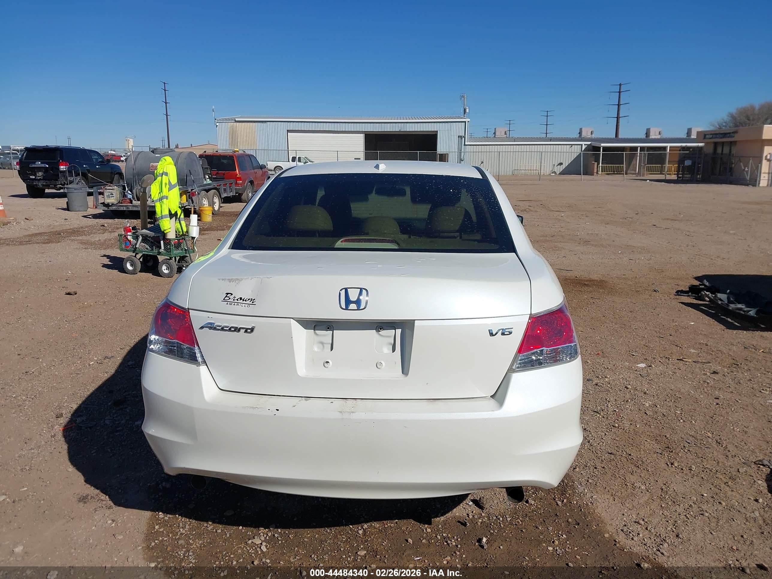 2009 Honda Accord 3.5 Ex-l White vin: 1HGCP36889A004524