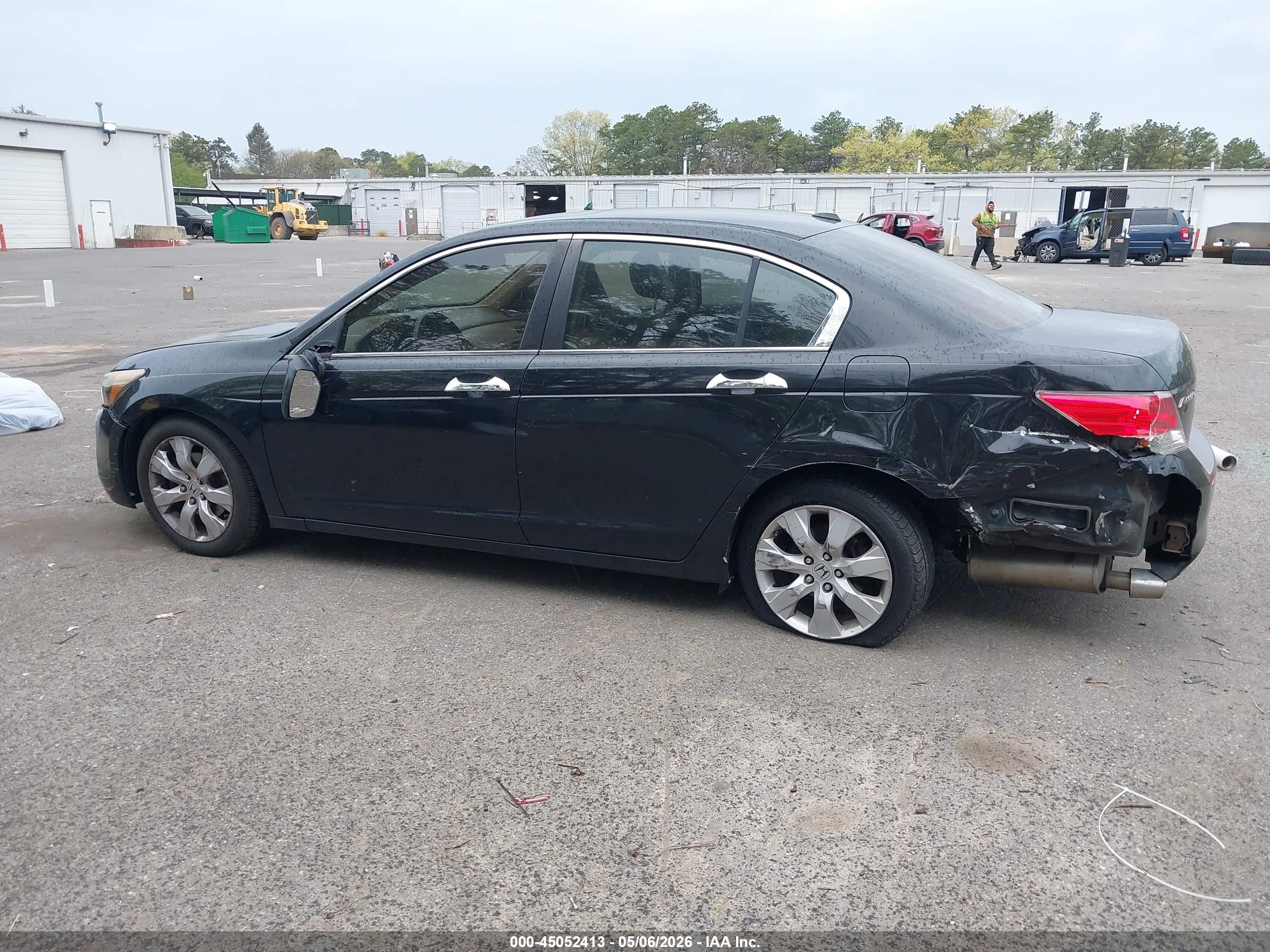 2009 Honda Accord 3.5 Ex-l Black vin: 1HGCP36889A004801