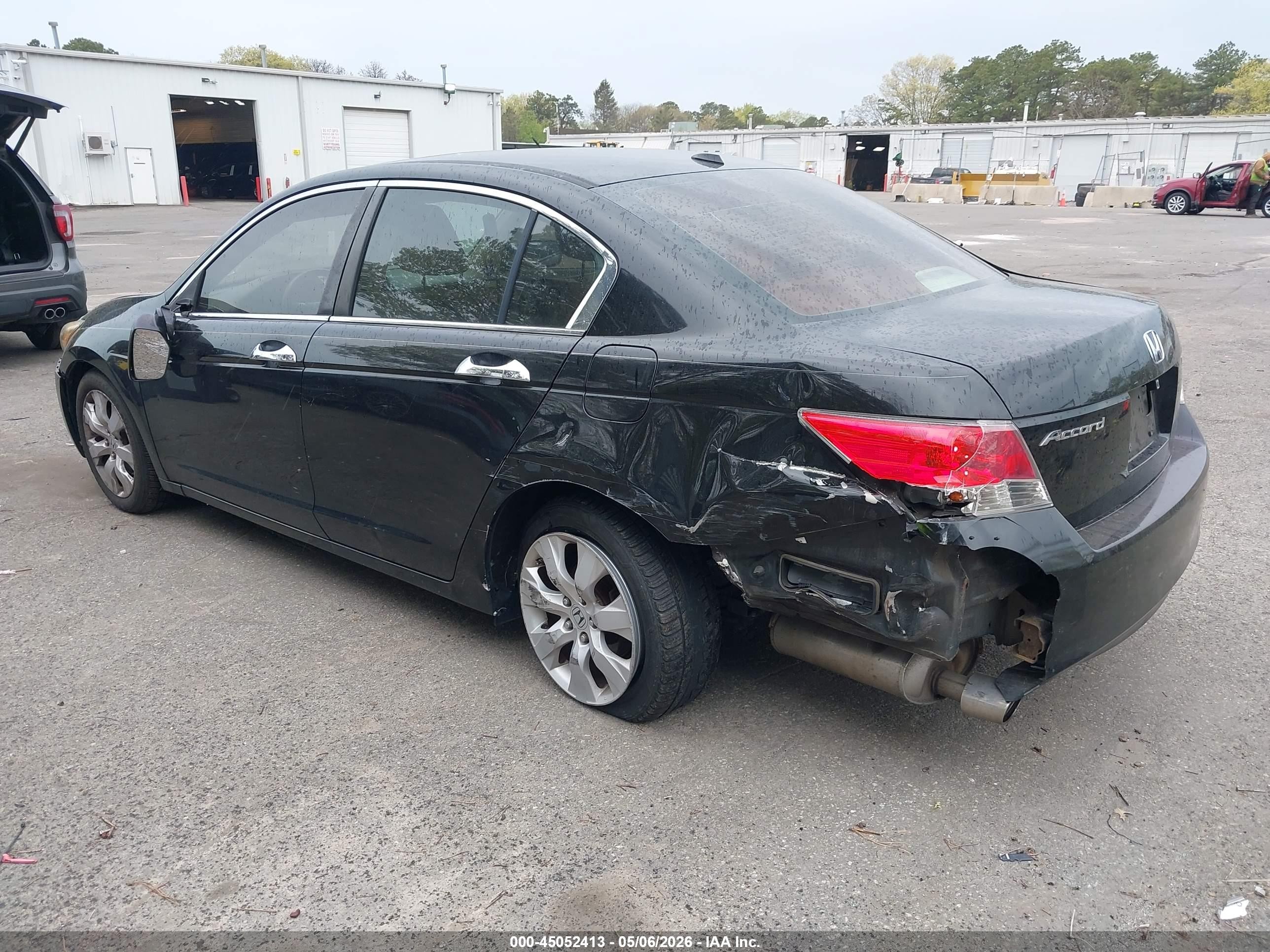2009 Honda Accord 3.5 Ex-l Black vin: 1HGCP36889A004801
