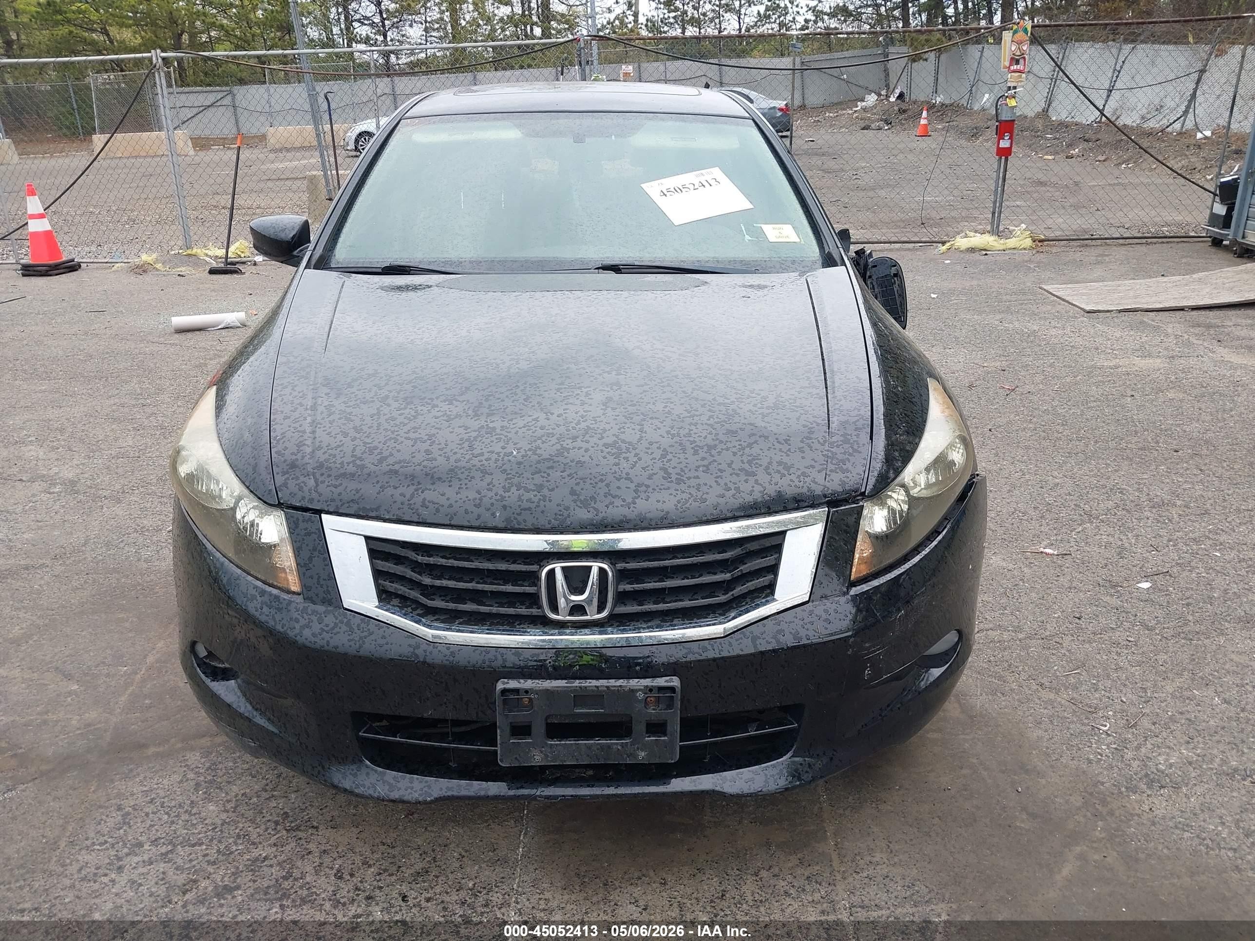 2009 Honda Accord 3.5 Ex-l Black vin: 1HGCP36889A004801