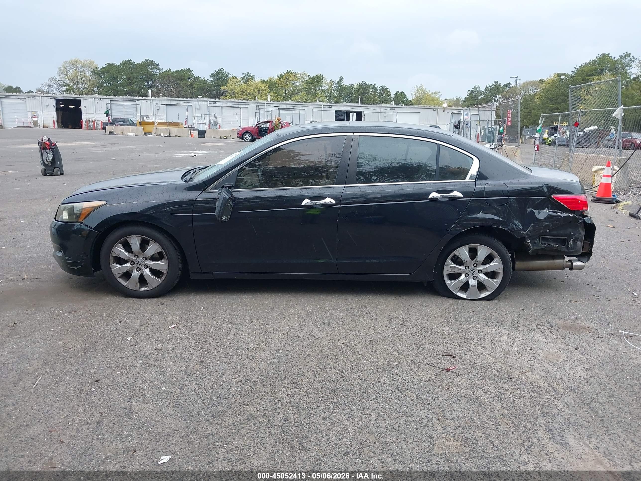 2009 Honda Accord 3.5 Ex-l Black vin: 1HGCP36889A004801