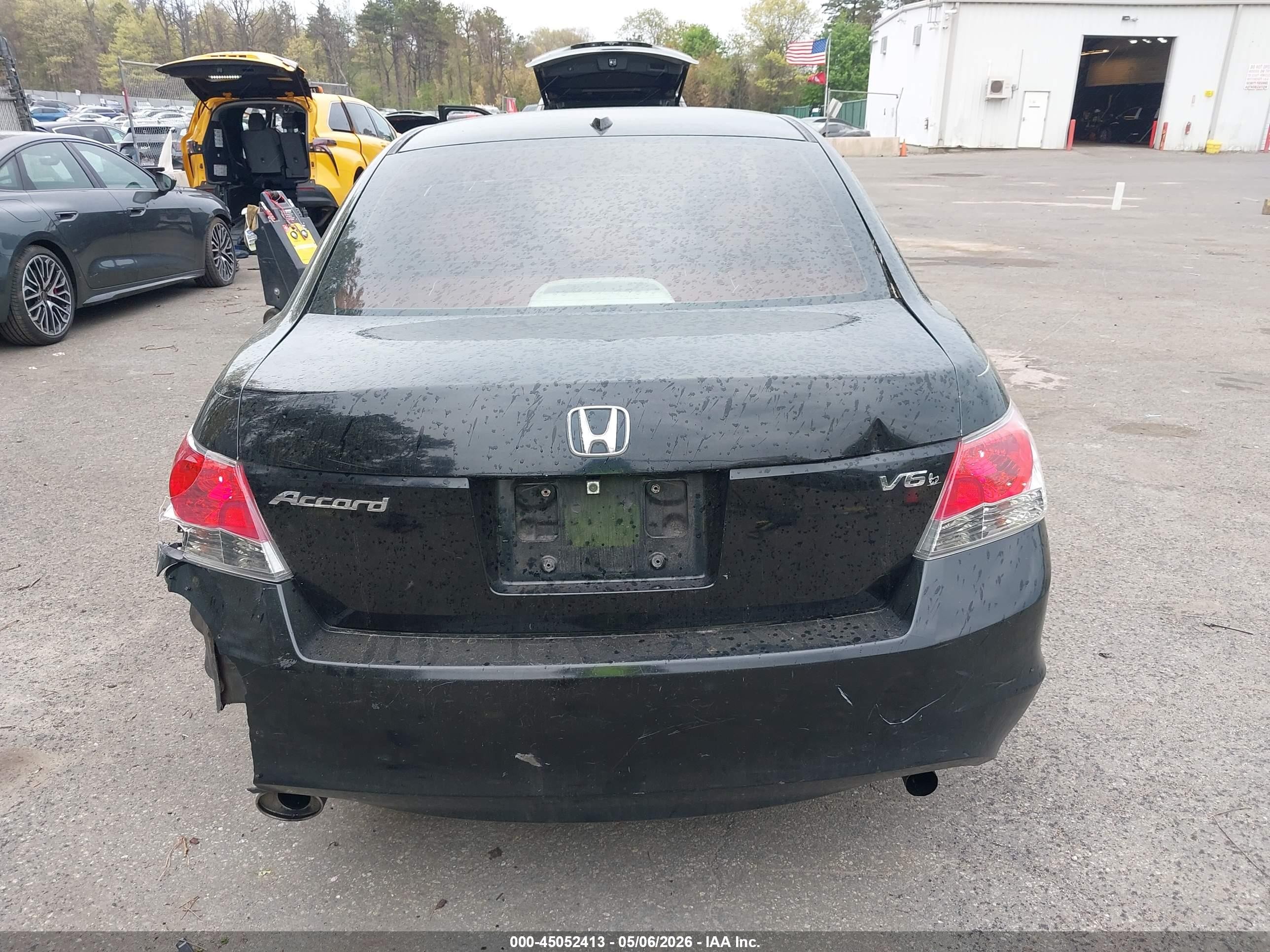 2009 Honda Accord 3.5 Ex-l Black vin: 1HGCP36889A004801