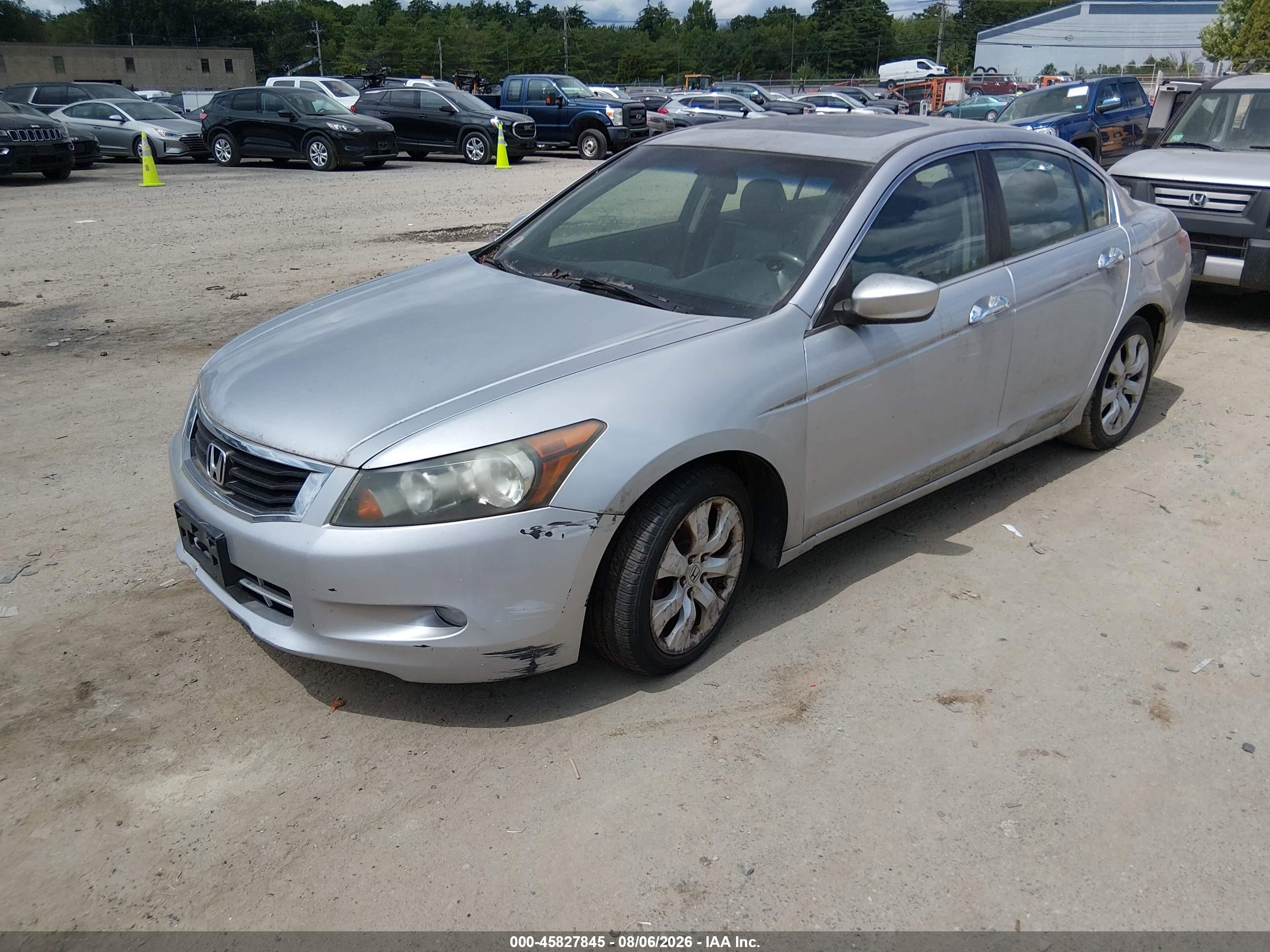 2009 Honda Accord 3.5 Ex-l Silver vin: 1HGCP36889A005091