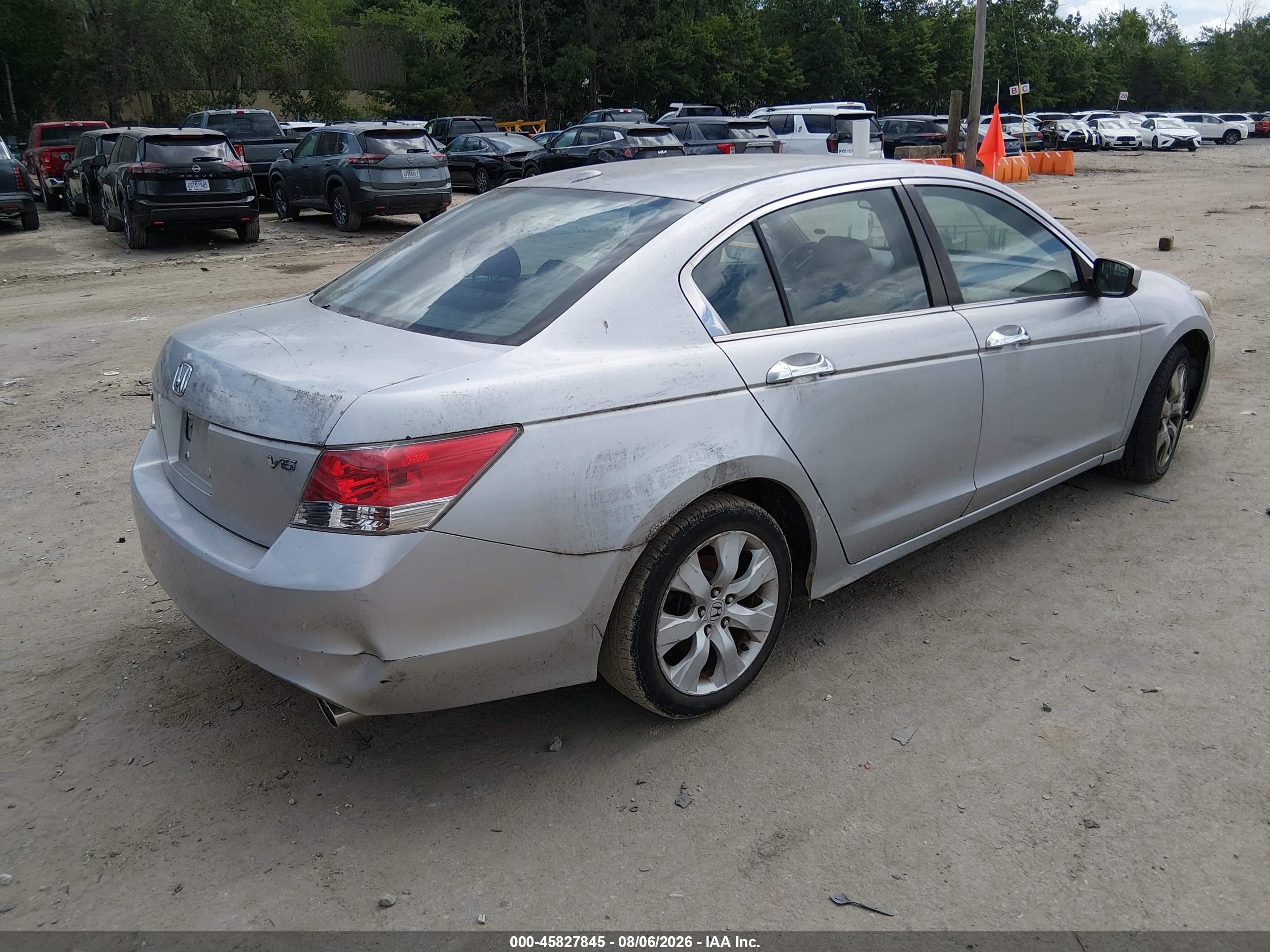 2009 Honda Accord 3.5 Ex-l Silver vin: 1HGCP36889A005091