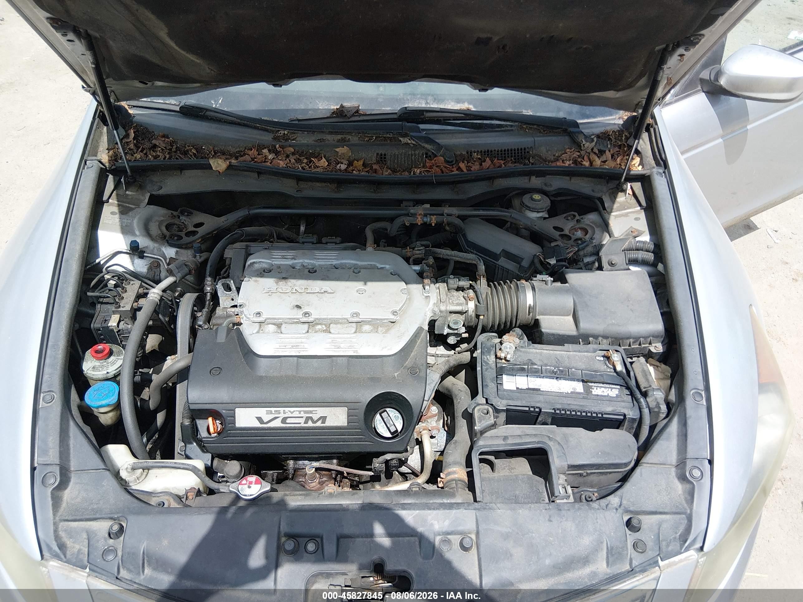2009 Honda Accord 3.5 Ex-l Silver vin: 1HGCP36889A005091