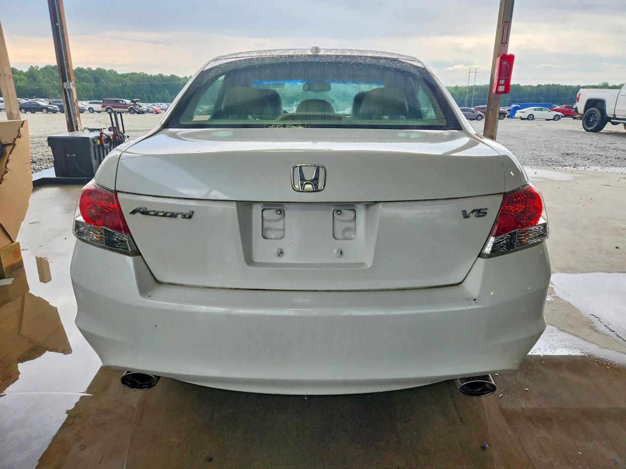 2009 Honda Accord Lxp Белый vin: 1HGCP36889A016656