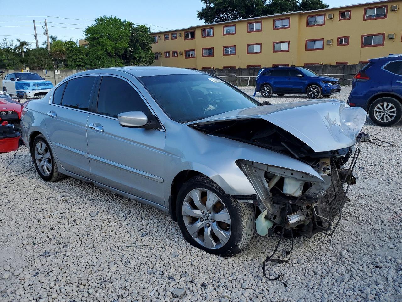 2009 Honda Accord Exl Серебряный vin: 1HGCP36889A020772