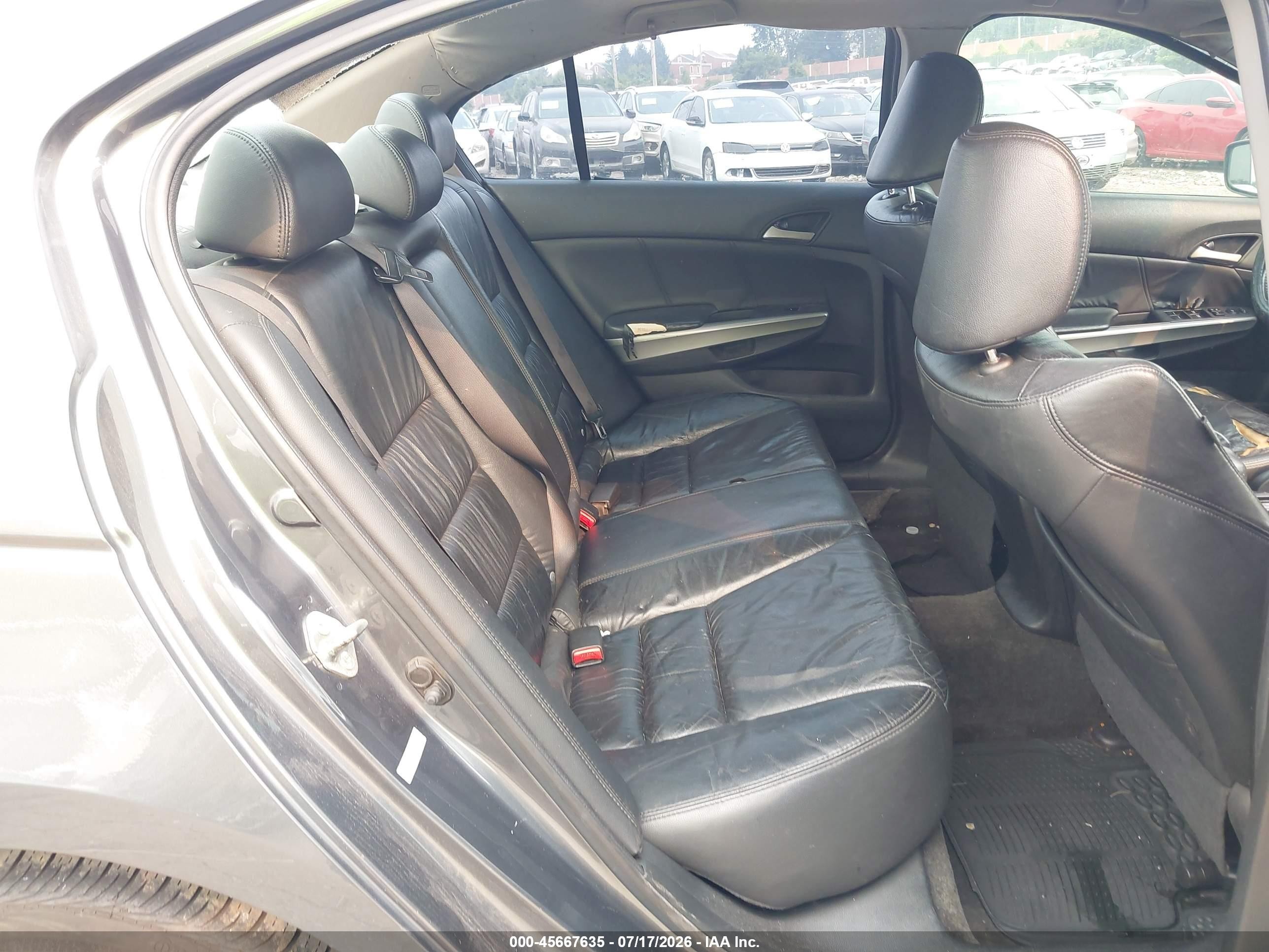 2009 Honda Accord 3.5 Ex-l Gray vin: 1HGCP36889A026832
