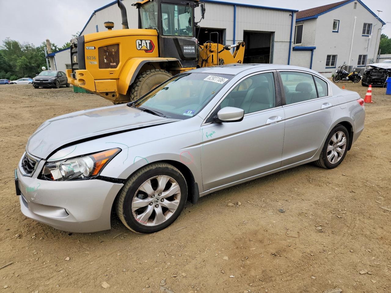 2009 Honda Accord Exl Silver vin: 1HGCP36889A026880