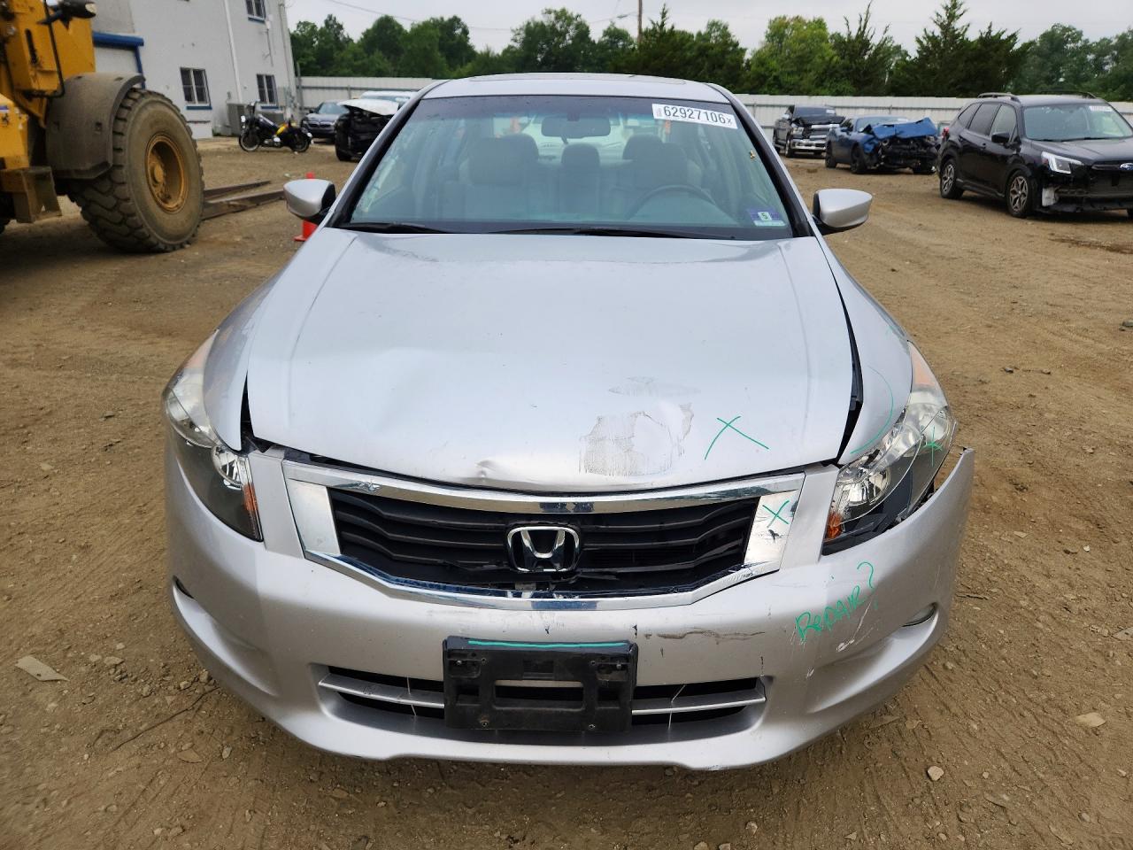 2009 Honda Accord Exl Silver vin: 1HGCP36889A026880