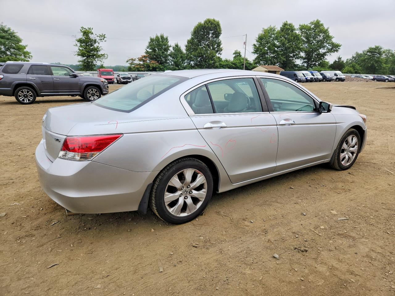 2009 Honda Accord Exl Silver vin: 1HGCP36889A026880