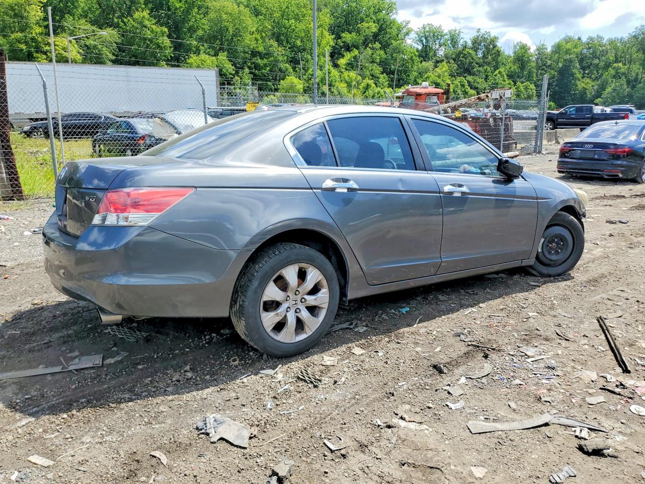 2009 Honda Accord Exl Gray vin: 1HGCP36889A028158