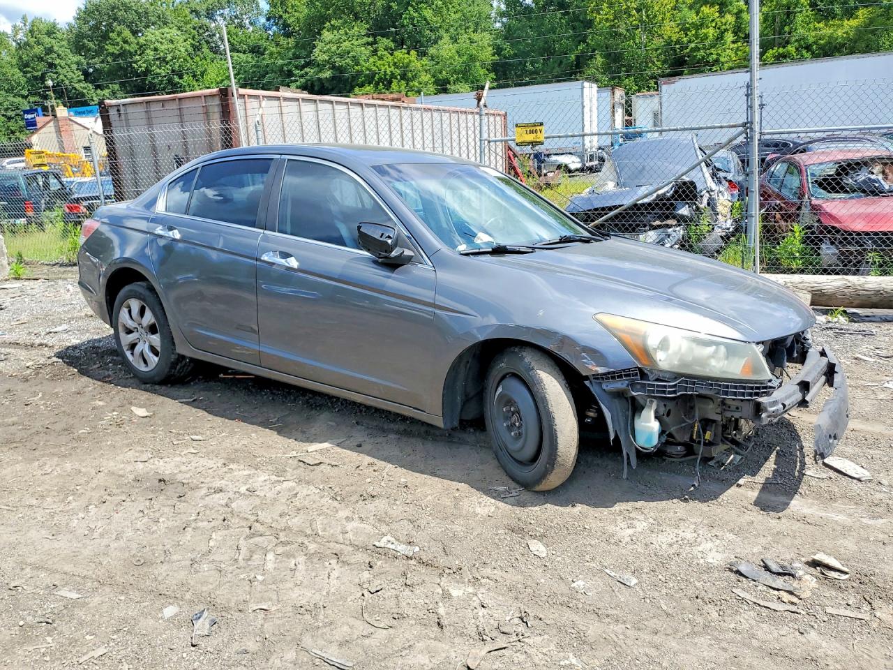 2009 Honda Accord Exl Gray vin: 1HGCP36889A028158
