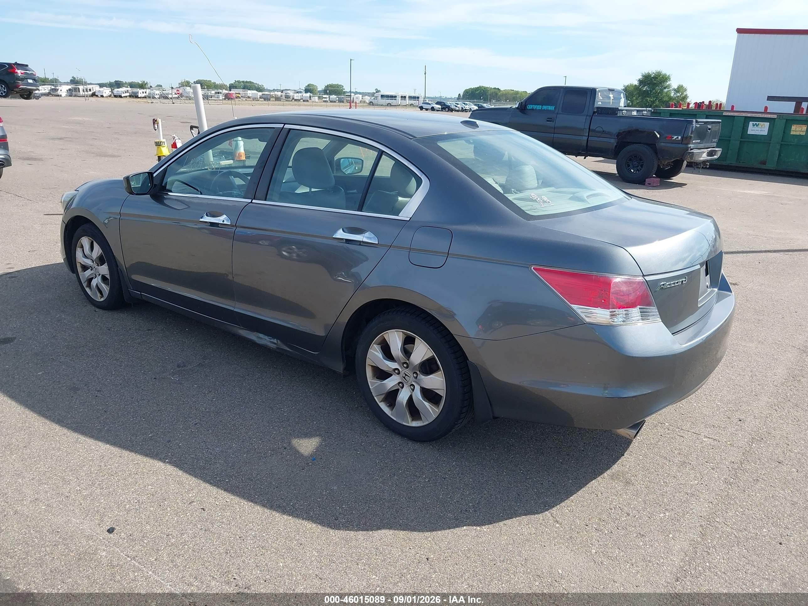 2009 Honda Accord 3.5 Ex-l Gray vin: 1HGCP36889A029987