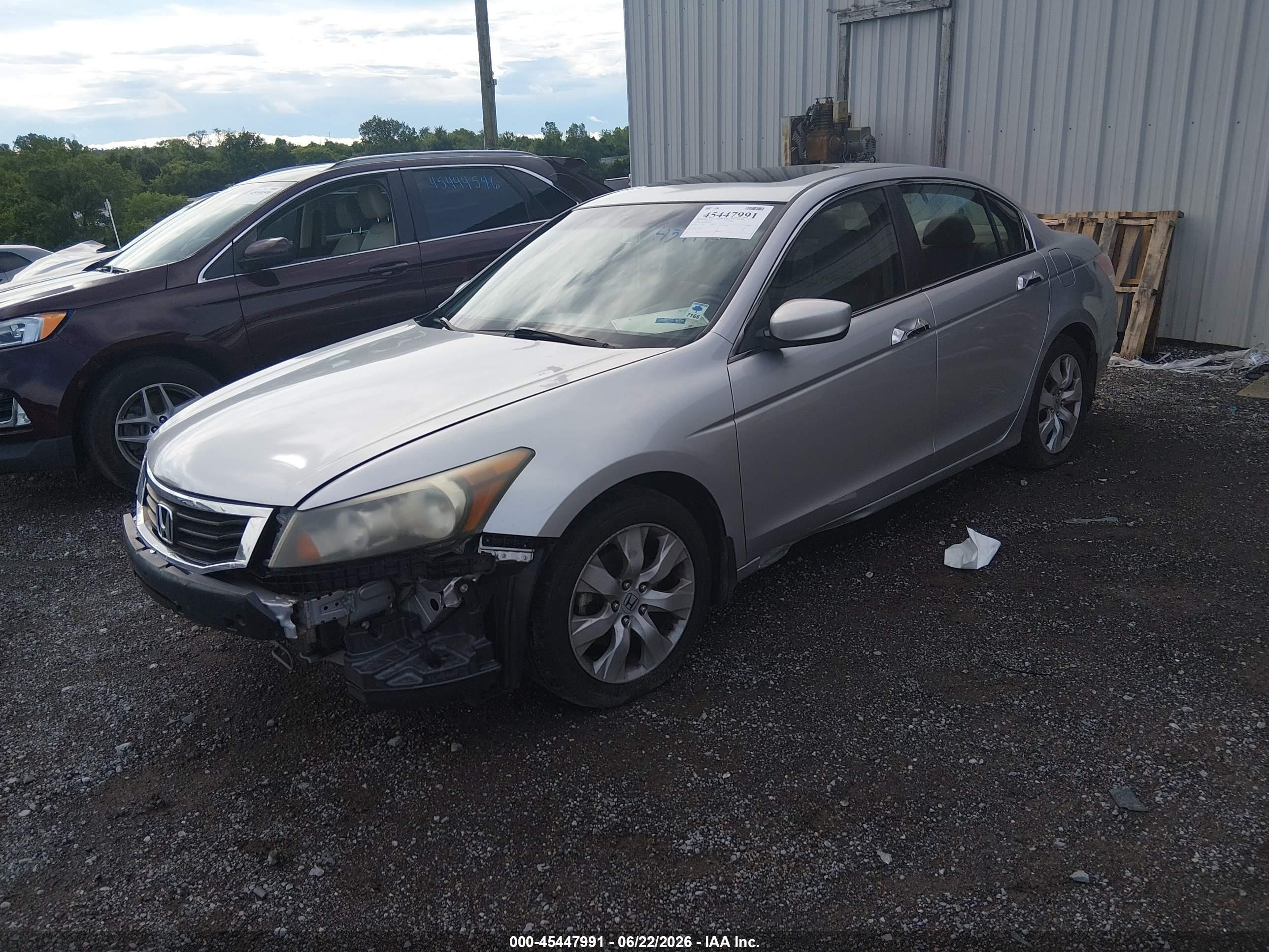 2009 Honda Accord 3.5 Ex-l Silver vin: 1HGCP36889A034817