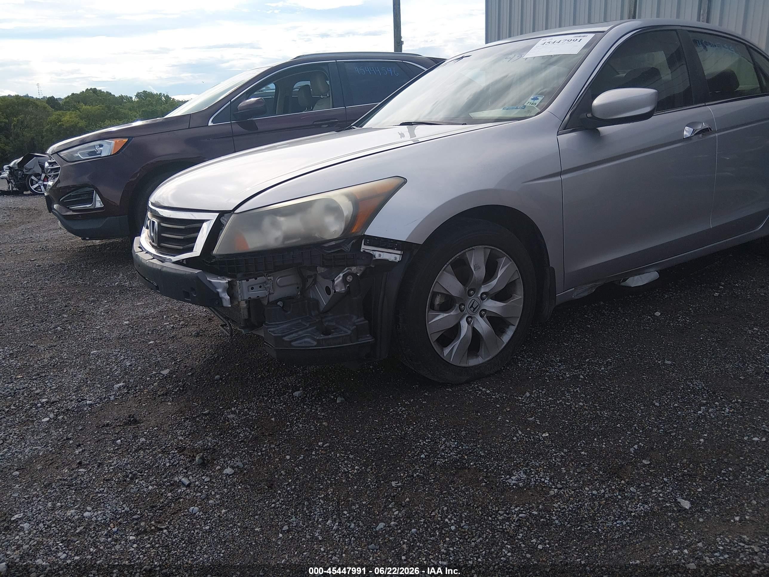 2009 Honda Accord 3.5 Ex-l Silver vin: 1HGCP36889A034817