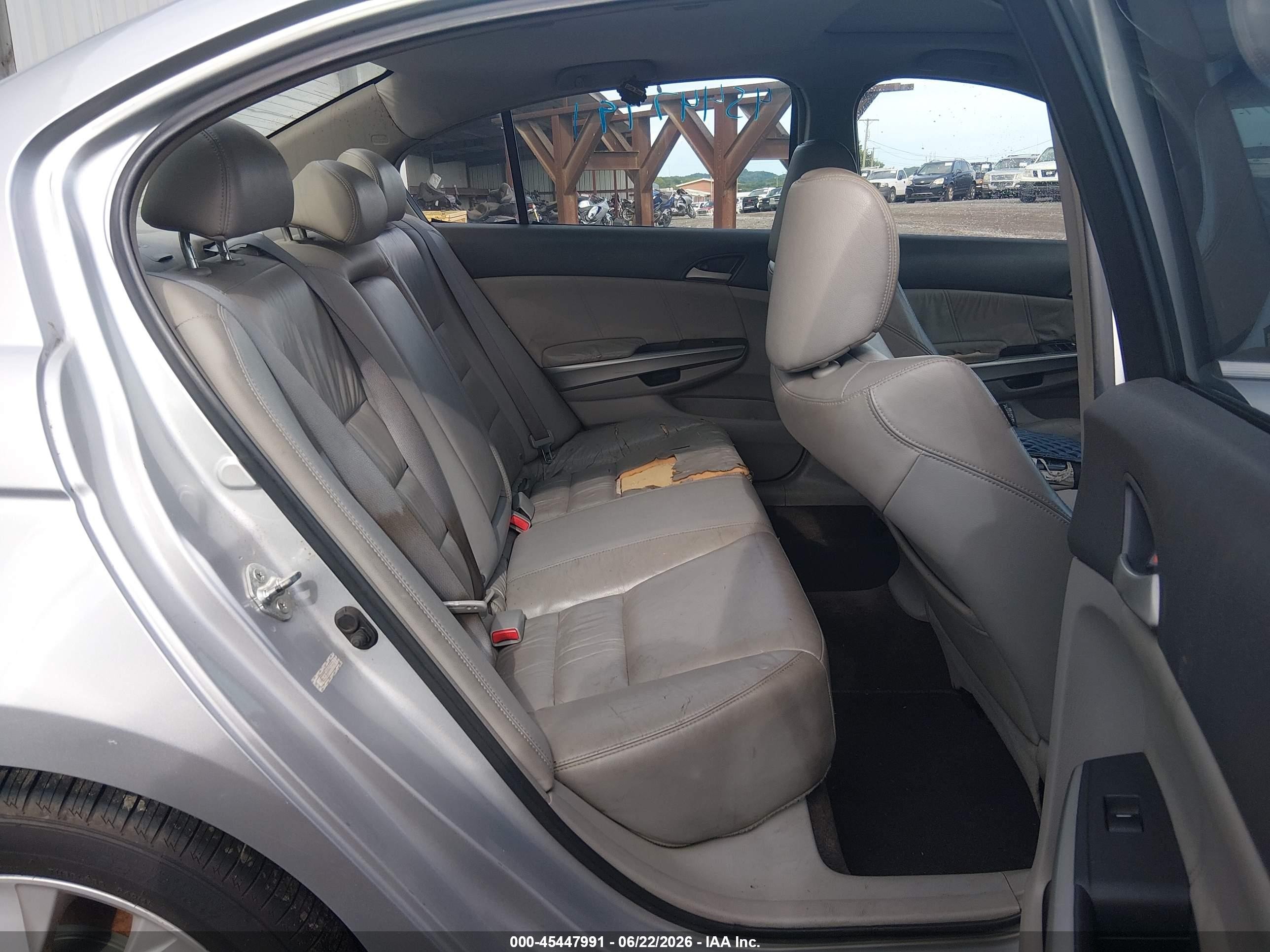 2009 Honda Accord 3.5 Ex-l Silver vin: 1HGCP36889A034817