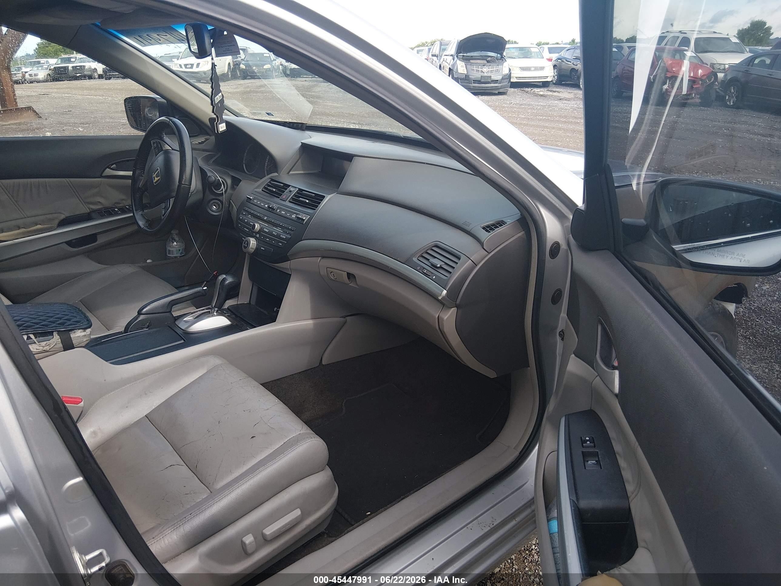 2009 Honda Accord 3.5 Ex-l Silver vin: 1HGCP36889A034817