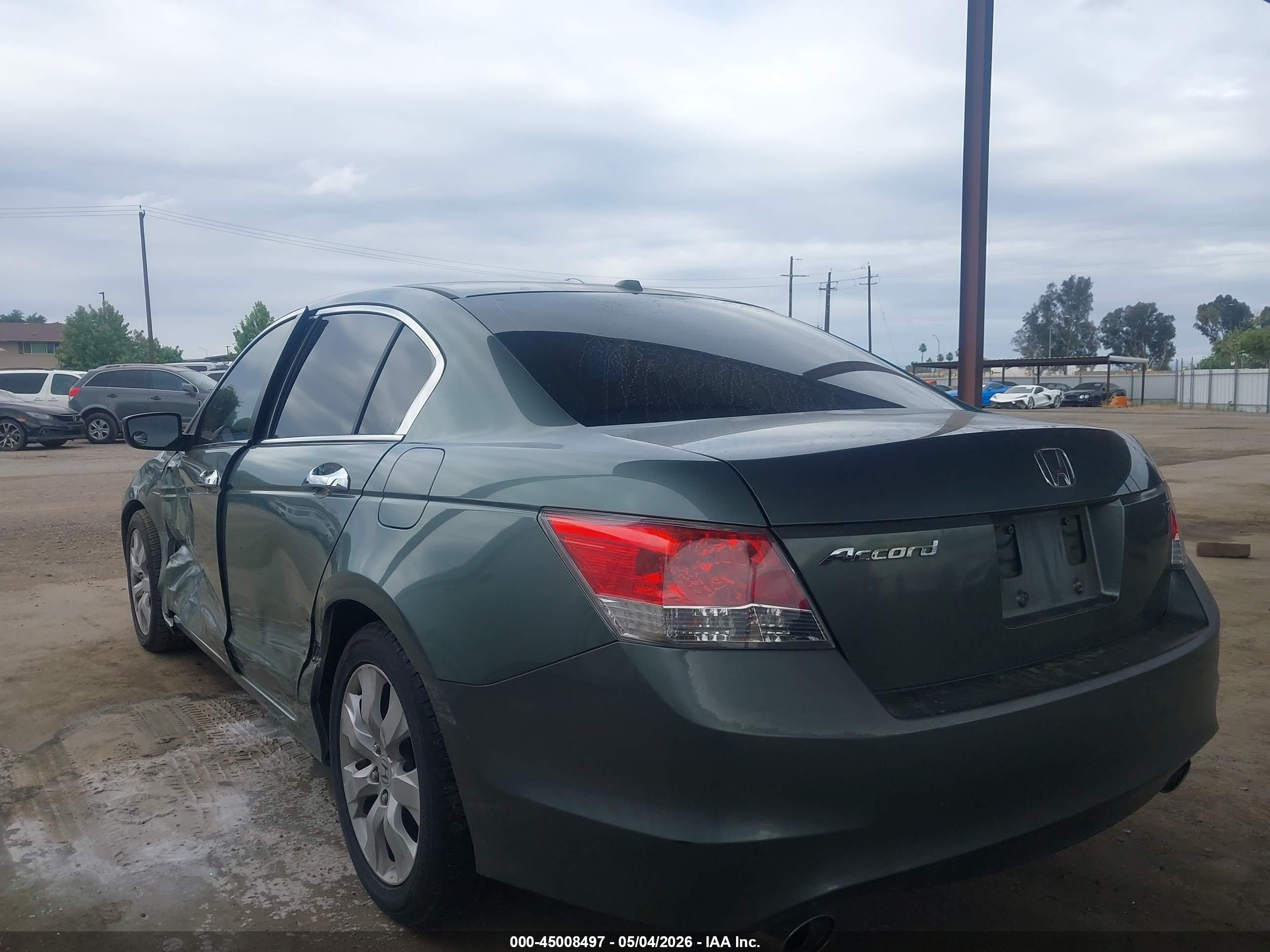 2009 Honda Accord 3.5 Ex-l Green vin: 1HGCP36889A046479