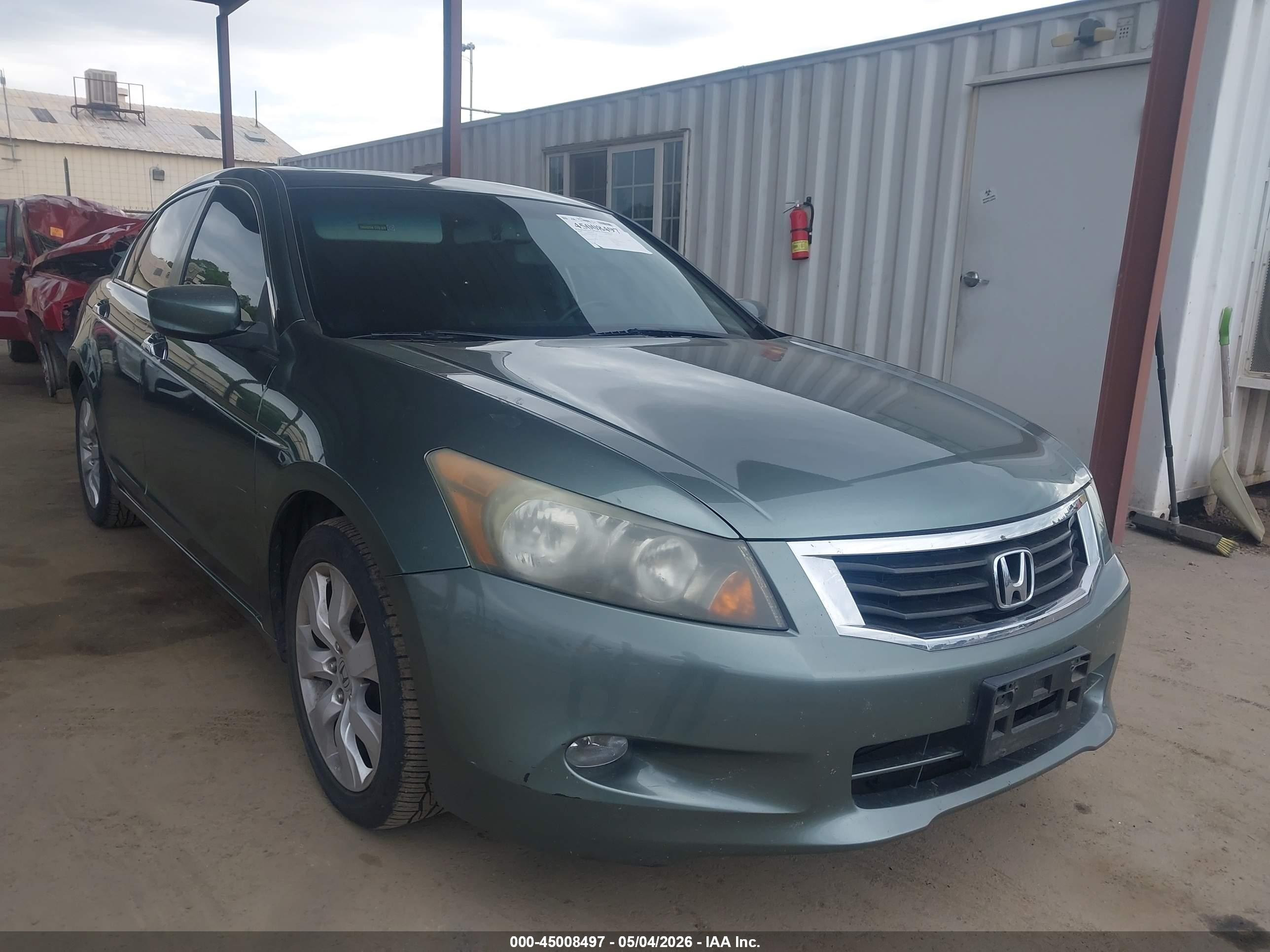 2009 Honda Accord 3.5 Ex-l Green vin: 1HGCP36889A046479