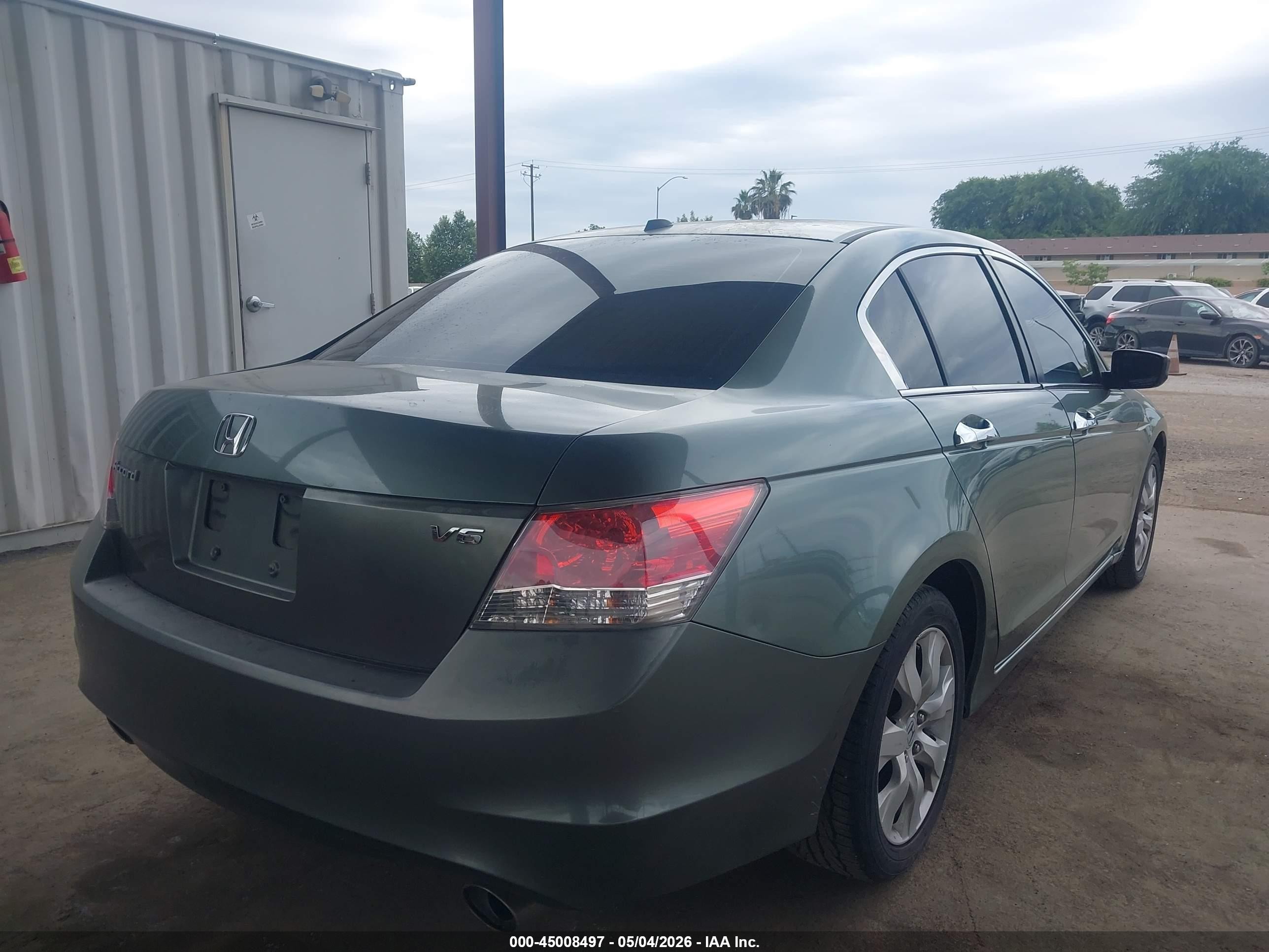 2009 Honda Accord 3.5 Ex-l Green vin: 1HGCP36889A046479