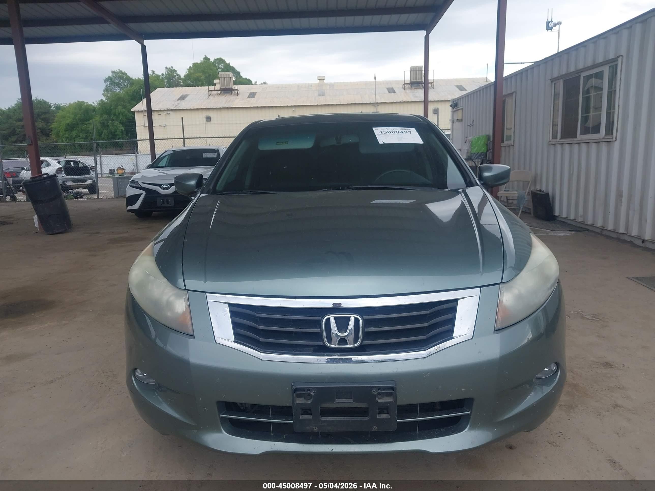 2009 Honda Accord 3.5 Ex-l Green vin: 1HGCP36889A046479