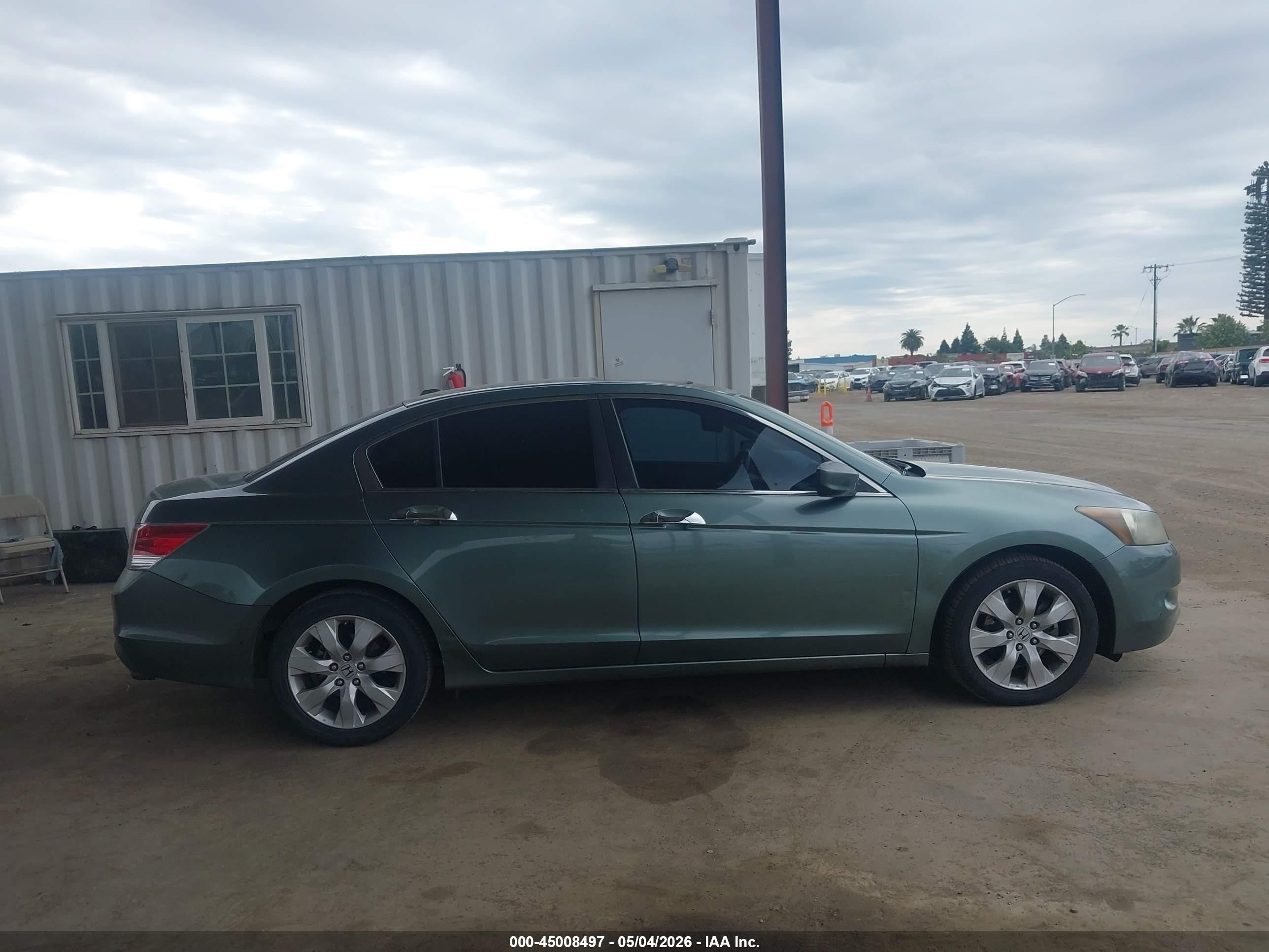 2009 Honda Accord 3.5 Ex-l Green vin: 1HGCP36889A046479